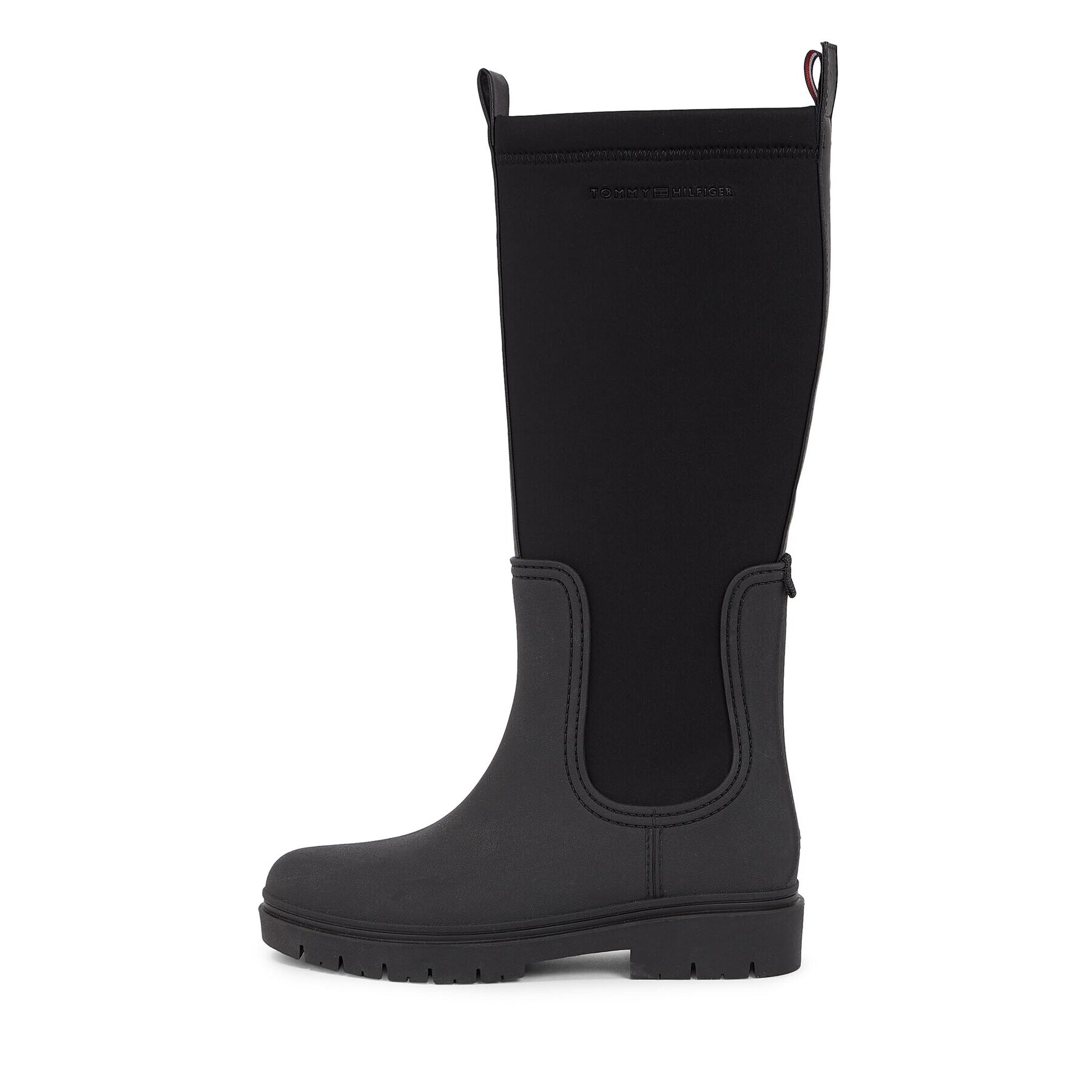 Tommy Hilfiger Holínky Essential Tommy Rainboot FW0FW07666 Černá - Pepit.cz