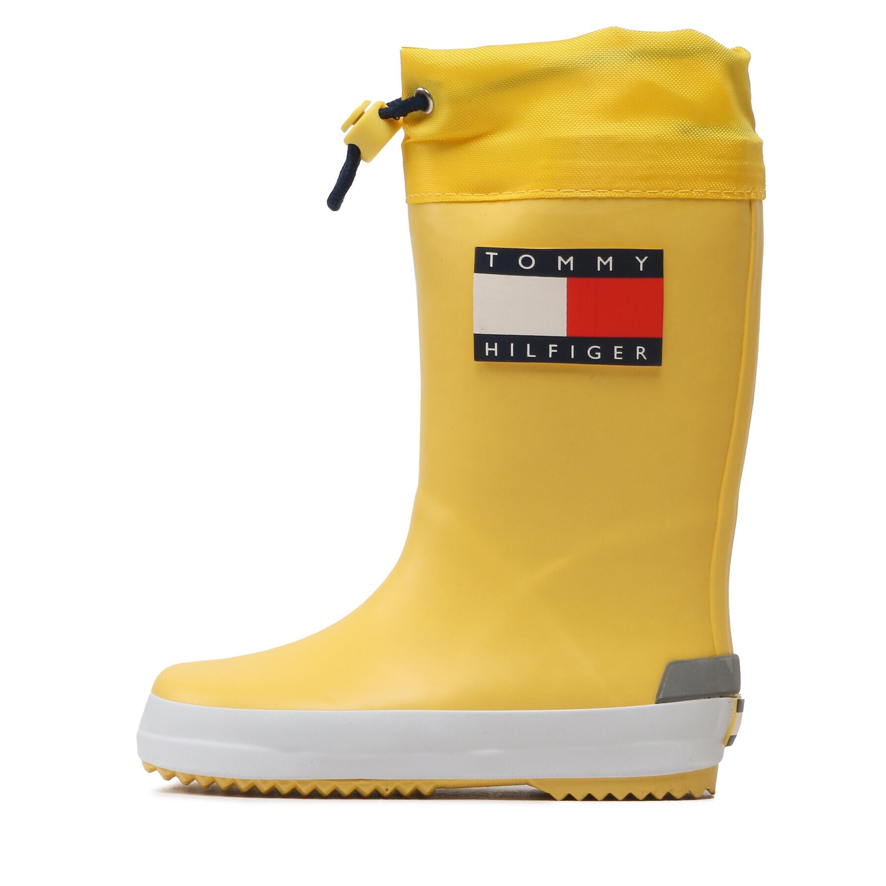 Tommy Hilfiger Holínky Flag Rain Boot T3X6-30766-0047 M Žlutá - Pepit.cz