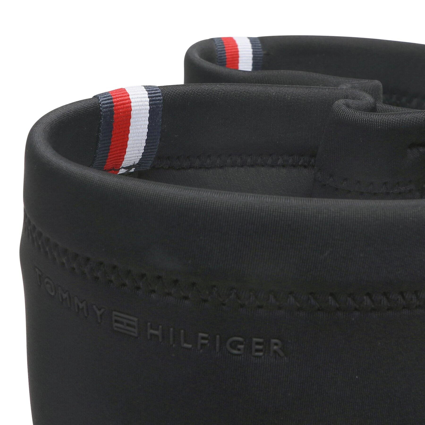 Tommy Hilfiger Holínky Rain Boot Long Shaft FW0FW07064 Černá - Pepit.cz