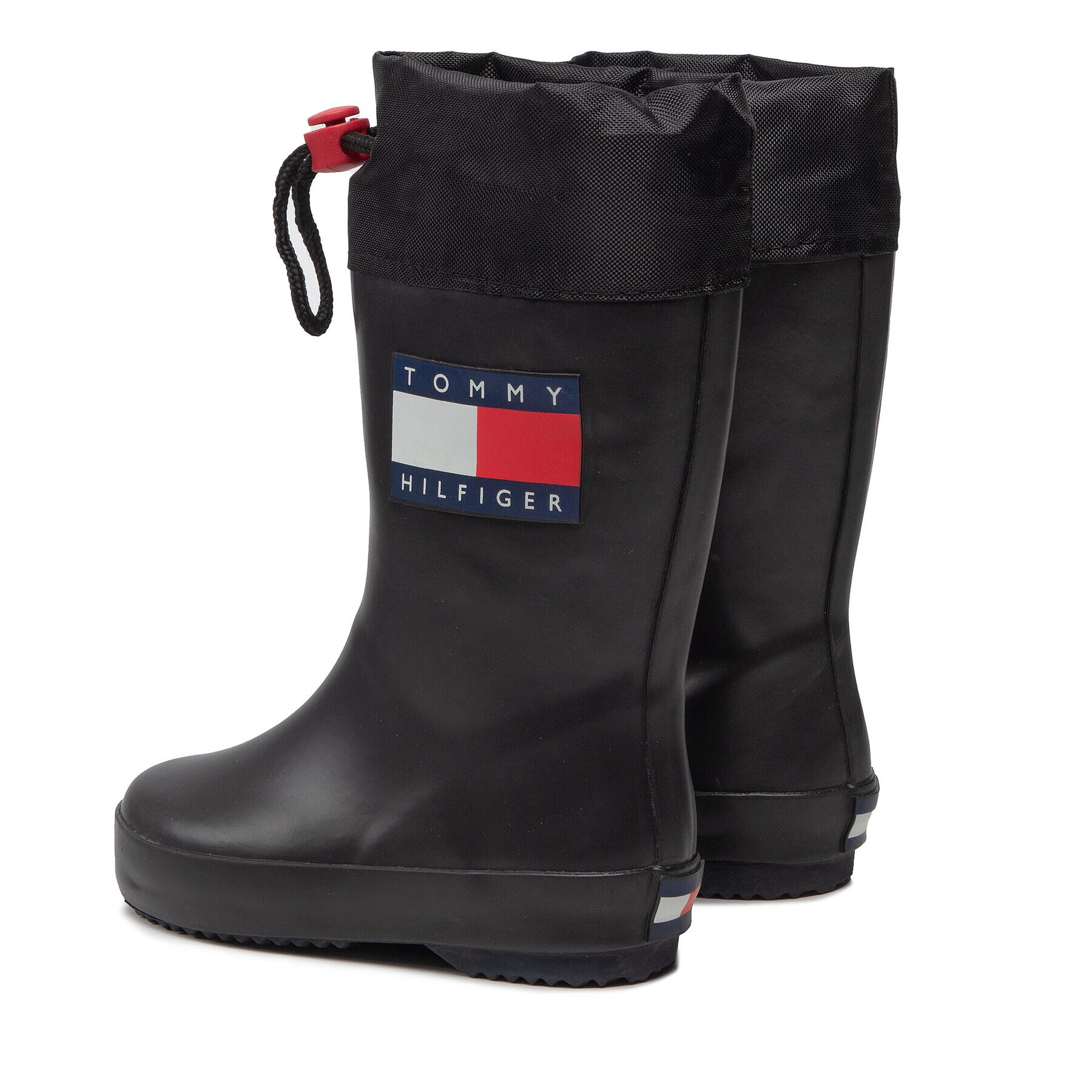 Tommy Hilfiger Holínky Rain Boot T3X6-30766-0047 M Černá - Pepit.cz