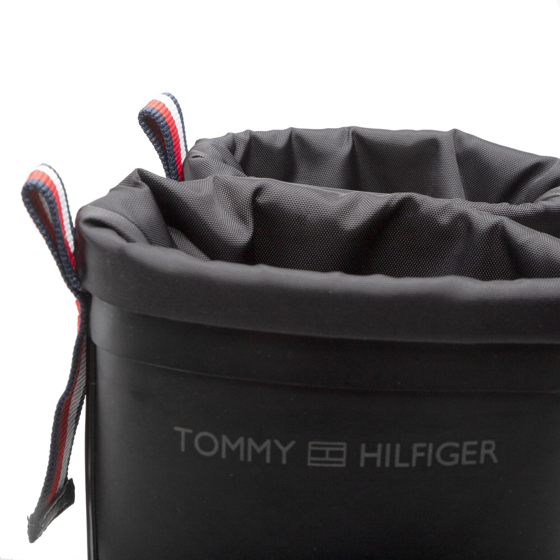 Tommy Hilfiger Holínky Th Overknee Rainboot Monogram FW0FW06868 Černá - Pepit.cz