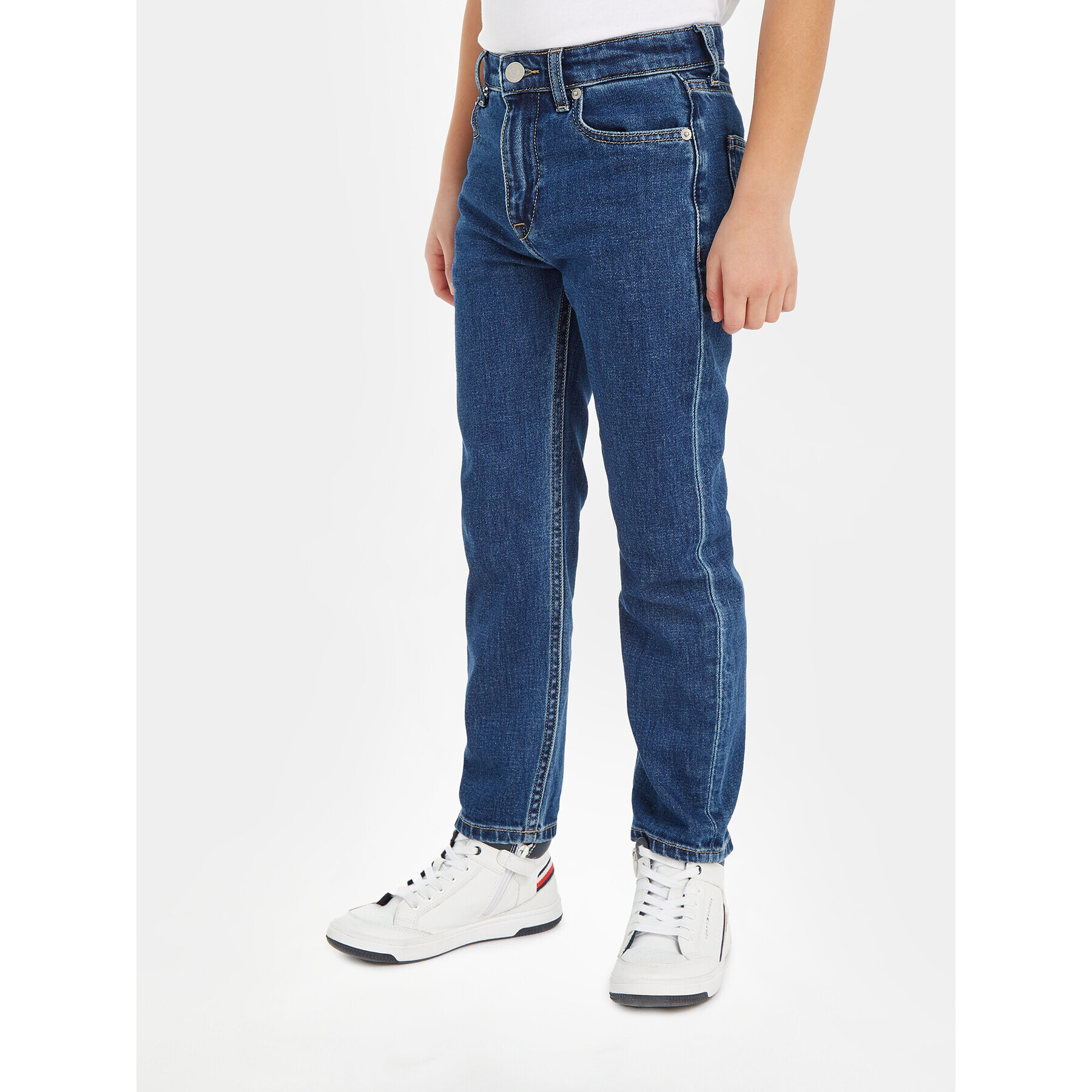 Tommy Hilfiger Jeansy Archive KB0KB08467 Tmavomodrá Slim Fit - Pepit.cz