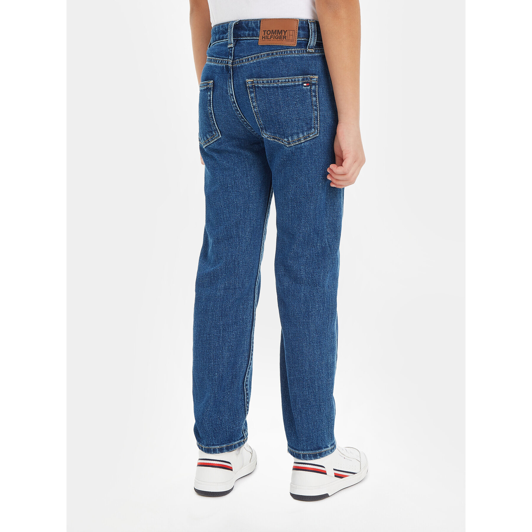 Tommy Hilfiger Jeansy Archive KB0KB08467 Tmavomodrá Slim Fit - Pepit.cz