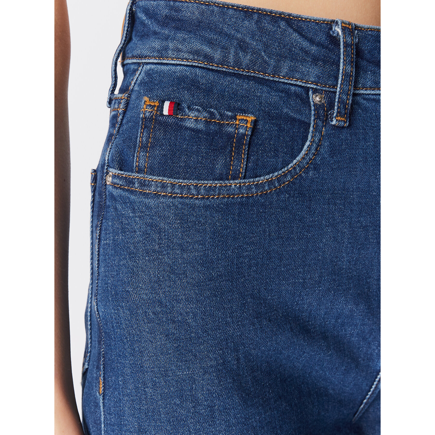 Tommy Hilfiger Jeansy Balloon WW0WW35158 Tmavomodrá Loose Fit - Pepit.cz