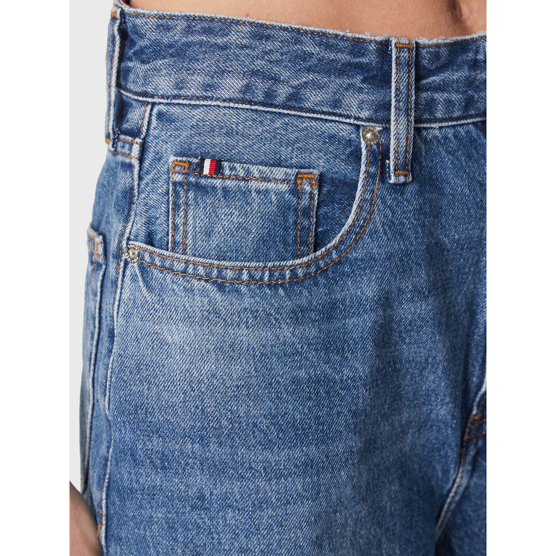 Tommy Hilfiger Jeansy Balloon WW0WW37143 Modrá To Fit - Pepit.cz