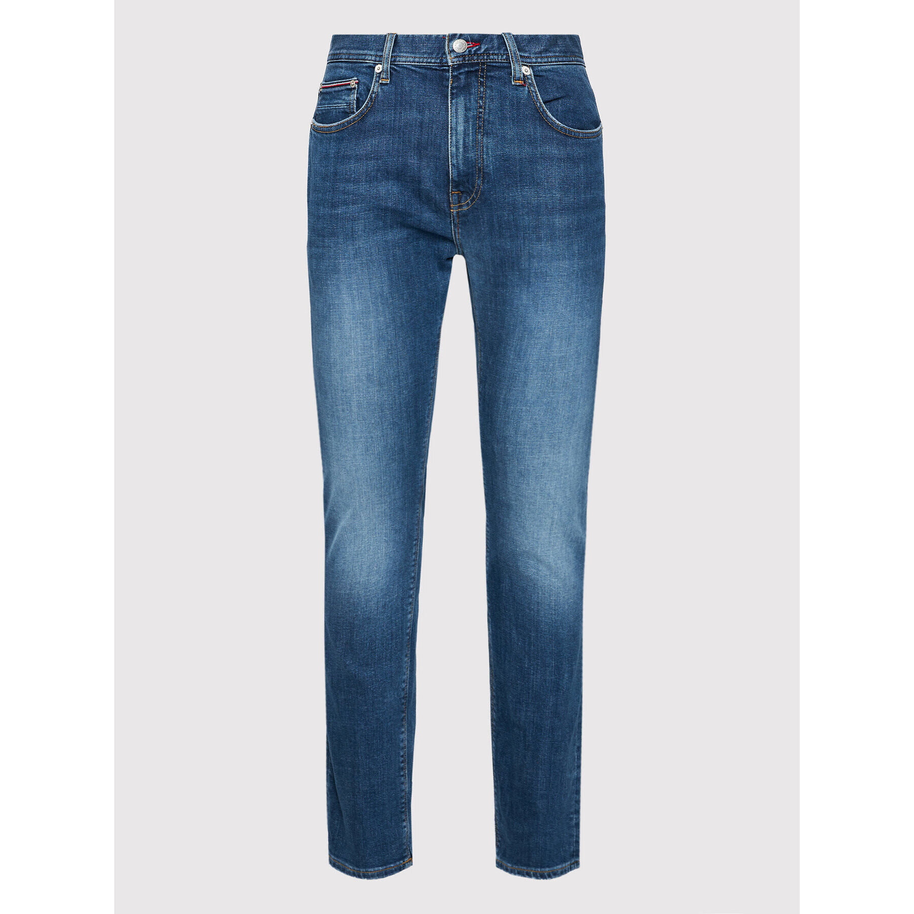 Tommy Hilfiger Jeansy Bleecker MW0MW18854 Tmavomodrá Slim Fit - Pepit.cz