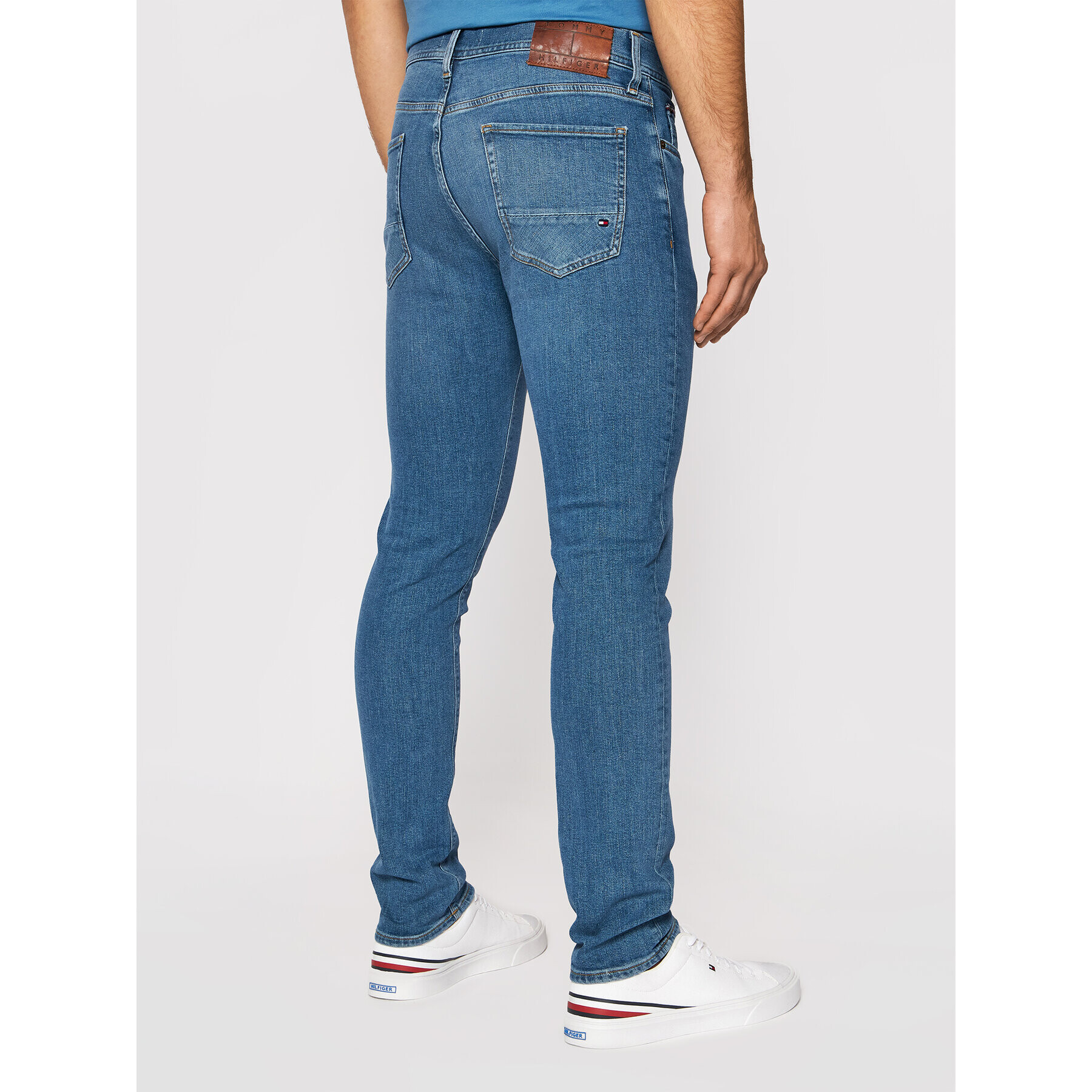 Tommy Hilfiger Jeansy Bleecker MW0MW19895 Modrá Slim Fit - Pepit.cz