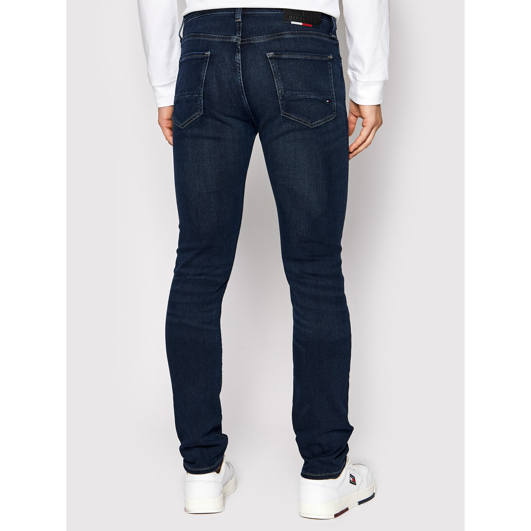 Tommy Hilfiger Jeansy Bleecker MW0MW21867 Tmavomodrá Slim Fit - Pepit.cz