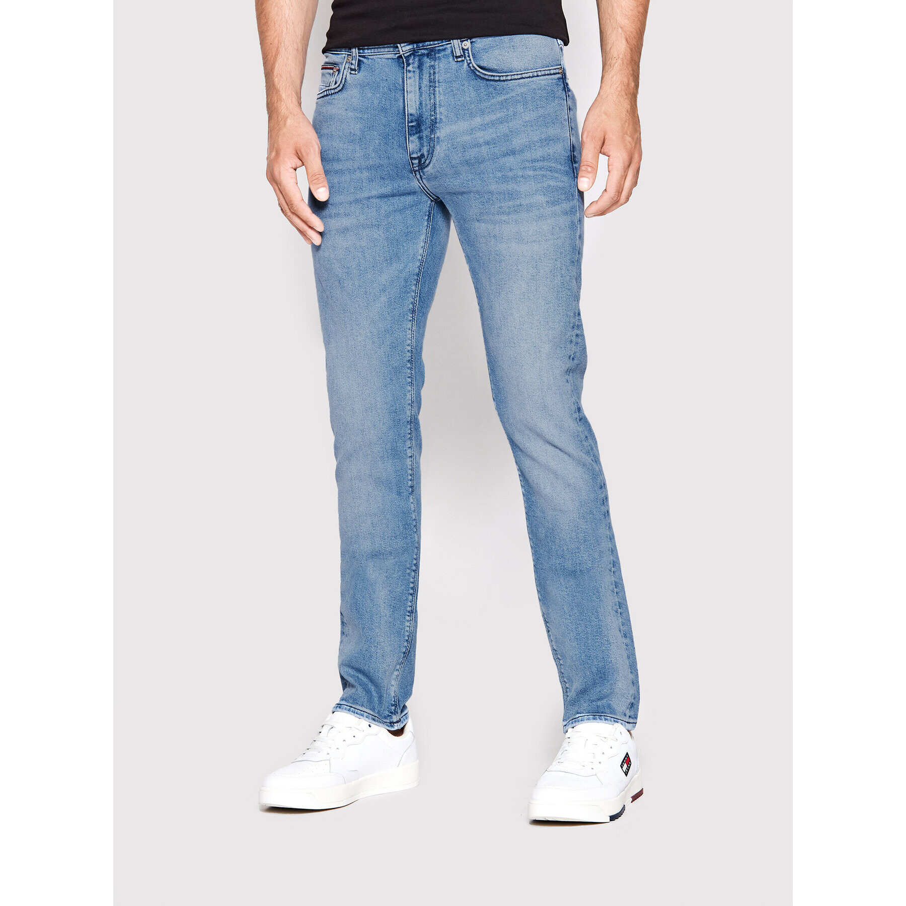 Tommy Hilfiger Jeansy Bleecker MW0MW23625 Modrá Slim Fit - Pepit.cz