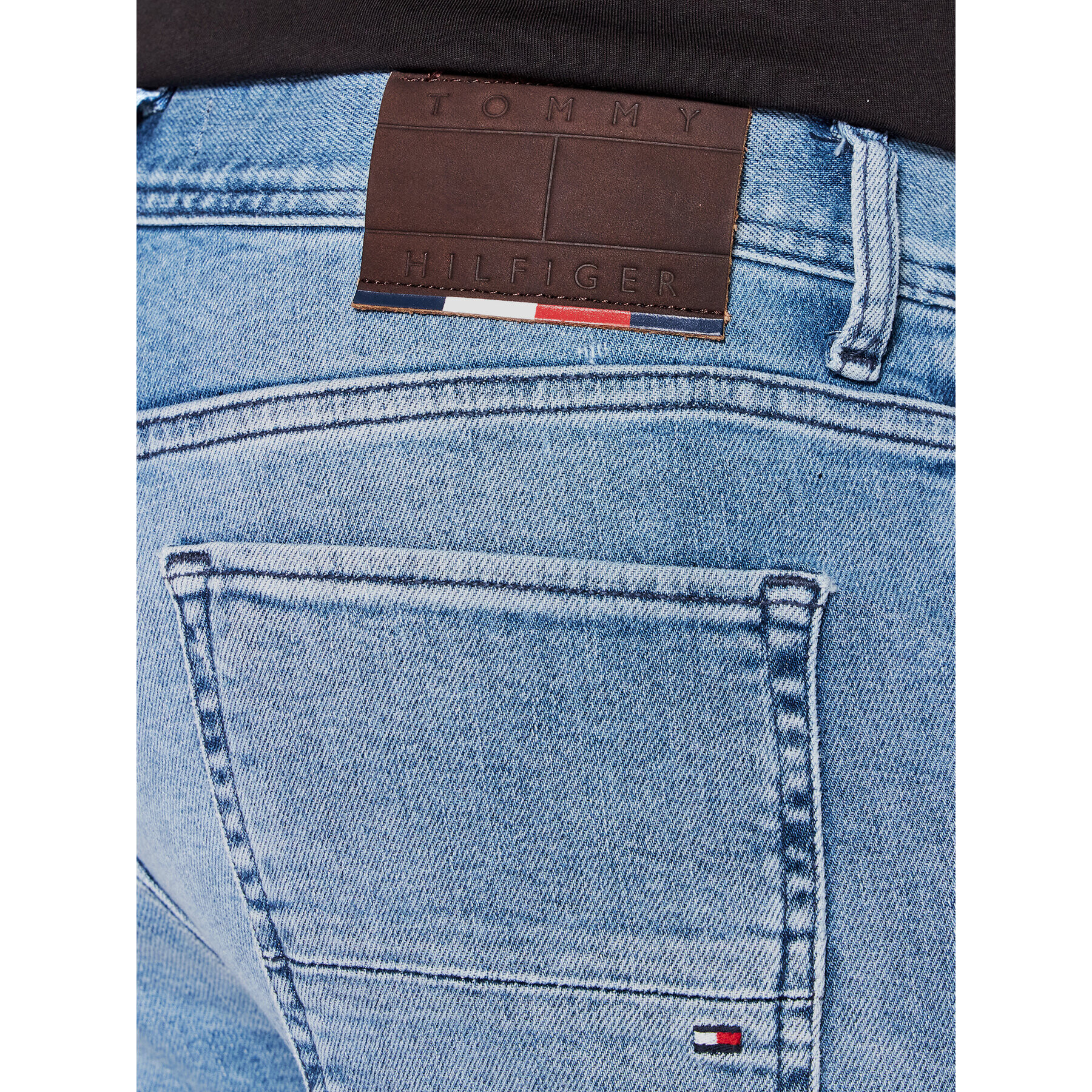 Tommy Hilfiger Jeansy Bleecker MW0MW23625 Modrá Slim Fit - Pepit.cz