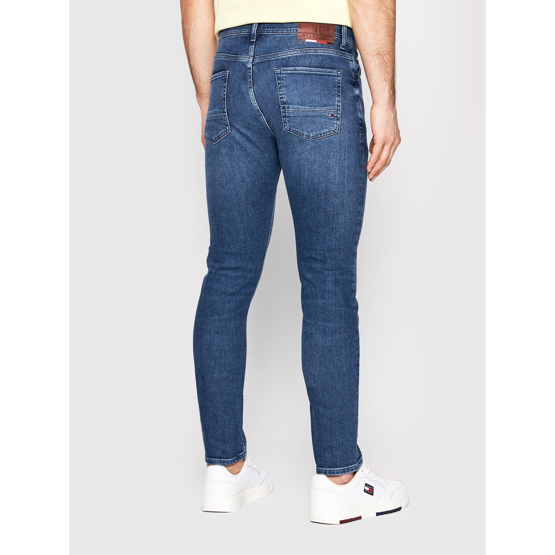 Tommy Hilfiger Jeansy Bleecker MW0MW23626 Modrá Slim Fit - Pepit.cz