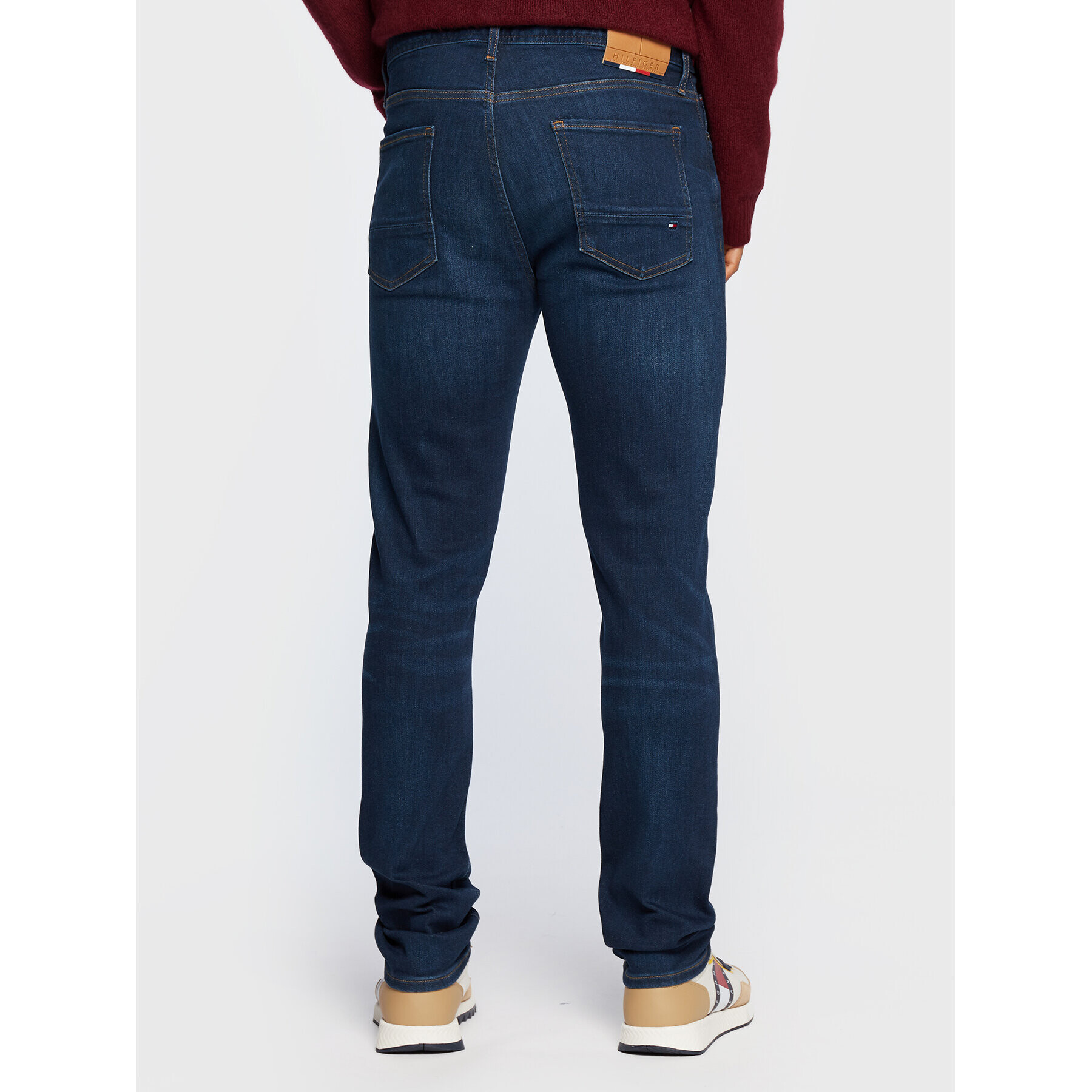 Tommy Hilfiger Jeansy Bleecker MW0MW26537 Tmavomodrá Slim Fit - Pepit.cz