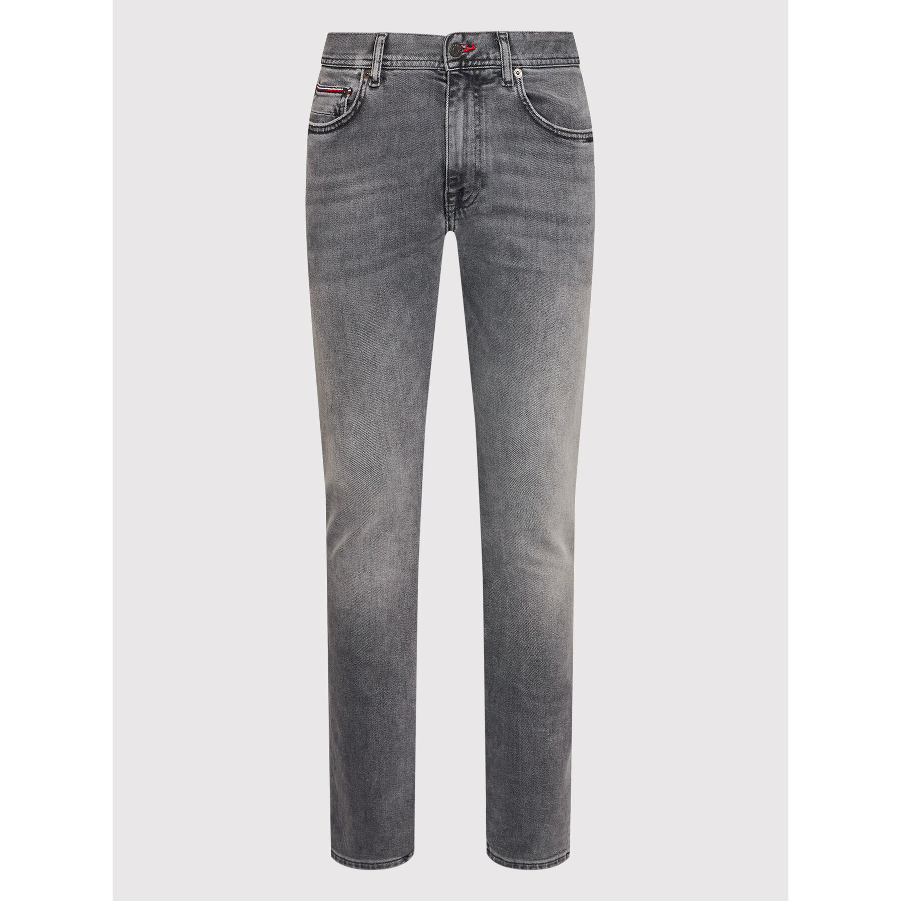 Tommy Hilfiger Jeansy Bleecker MW0MW26539 Šedá Slim Fit - Pepit.cz