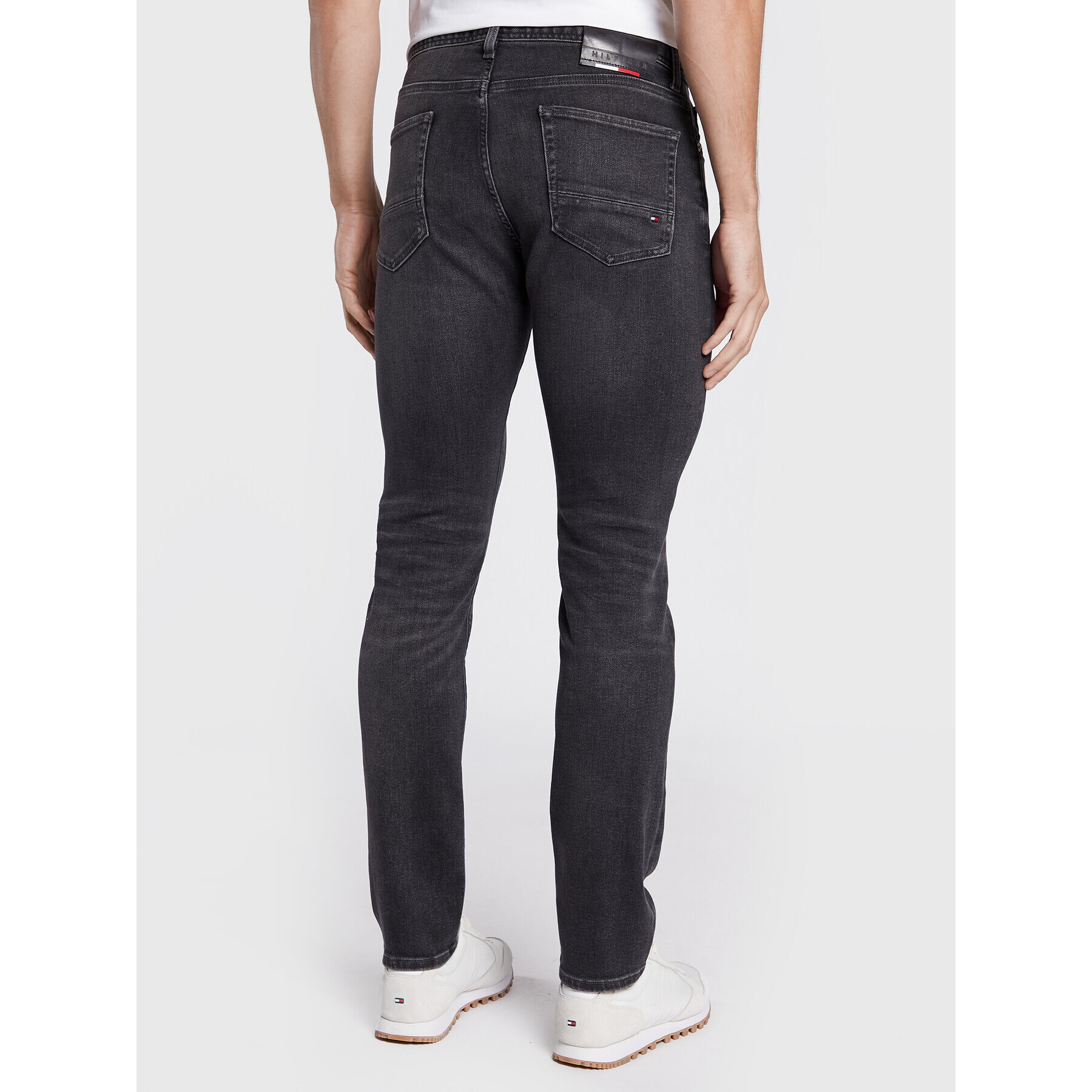 Tommy Hilfiger Jeansy Bleecker MW0MW28620 Černá Slim Fit - Pepit.cz