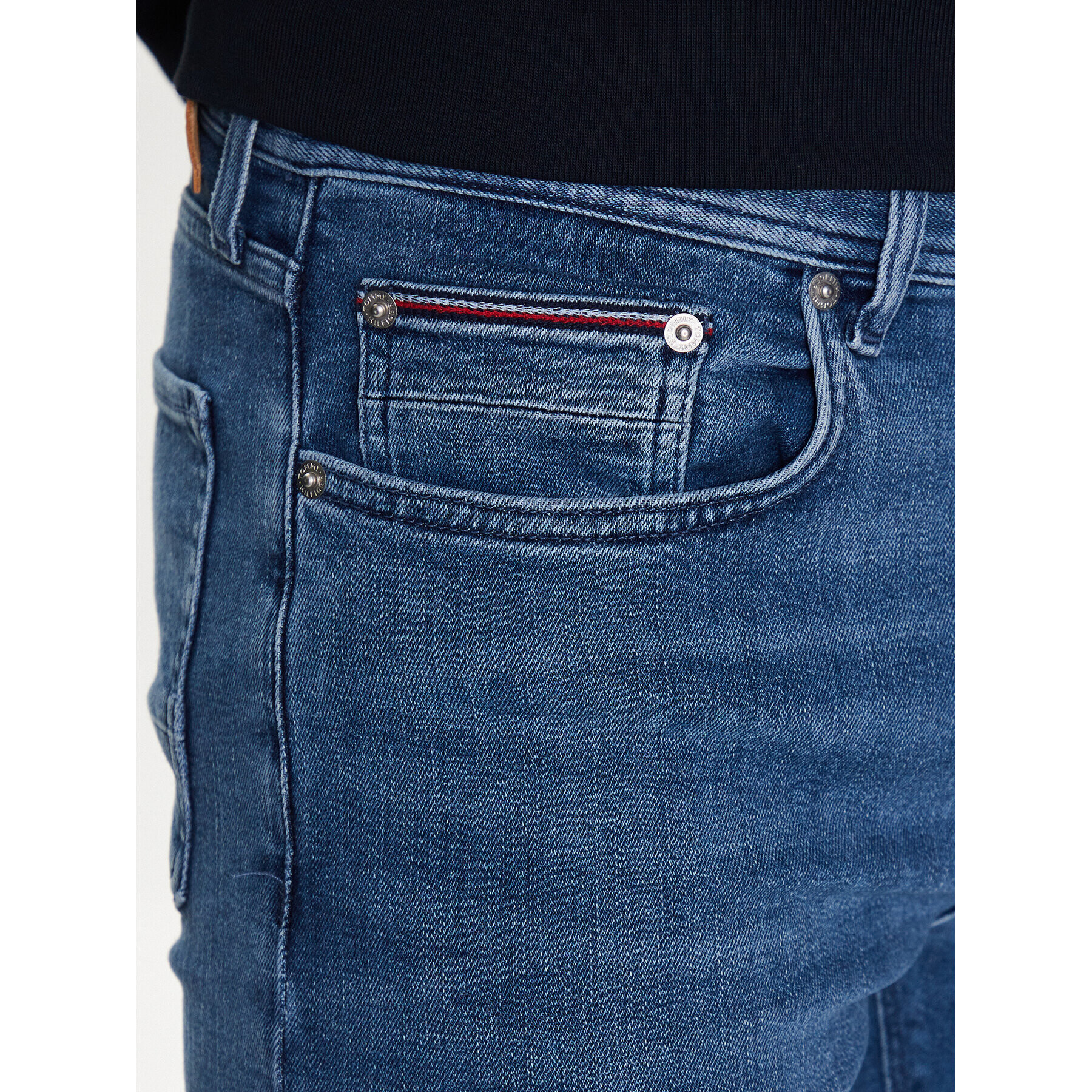 Tommy Hilfiger Jeansy Bleecker MW0MW31093 Modrá Slim Fit - Pepit.cz