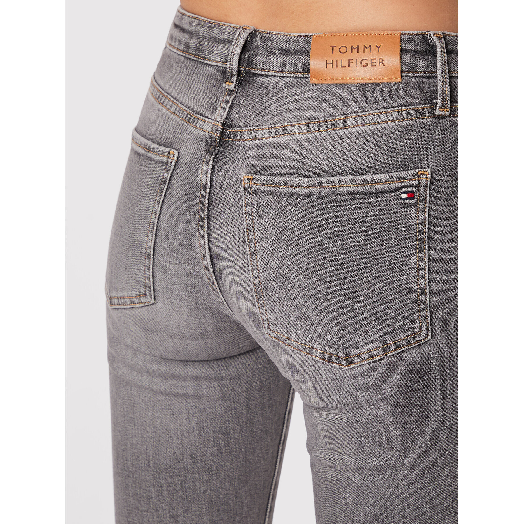 Tommy Hilfiger Jeansy Boni WW0WW35526 Šedá Bootcut Fit - Pepit.cz