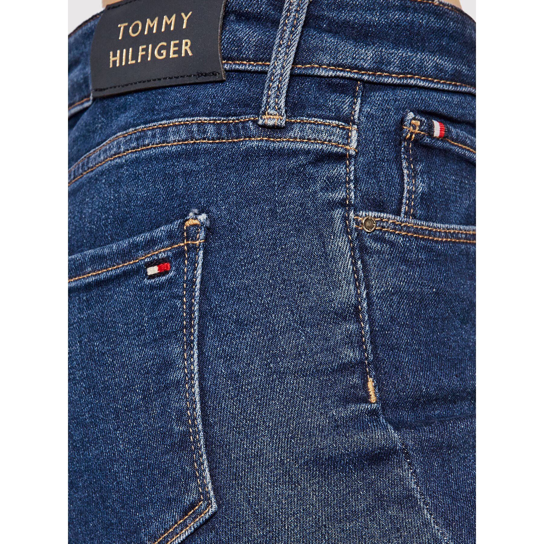 Tommy Hilfiger Jeansy Como WW0WW32288 Modrá Skinny Fit - Pepit.cz