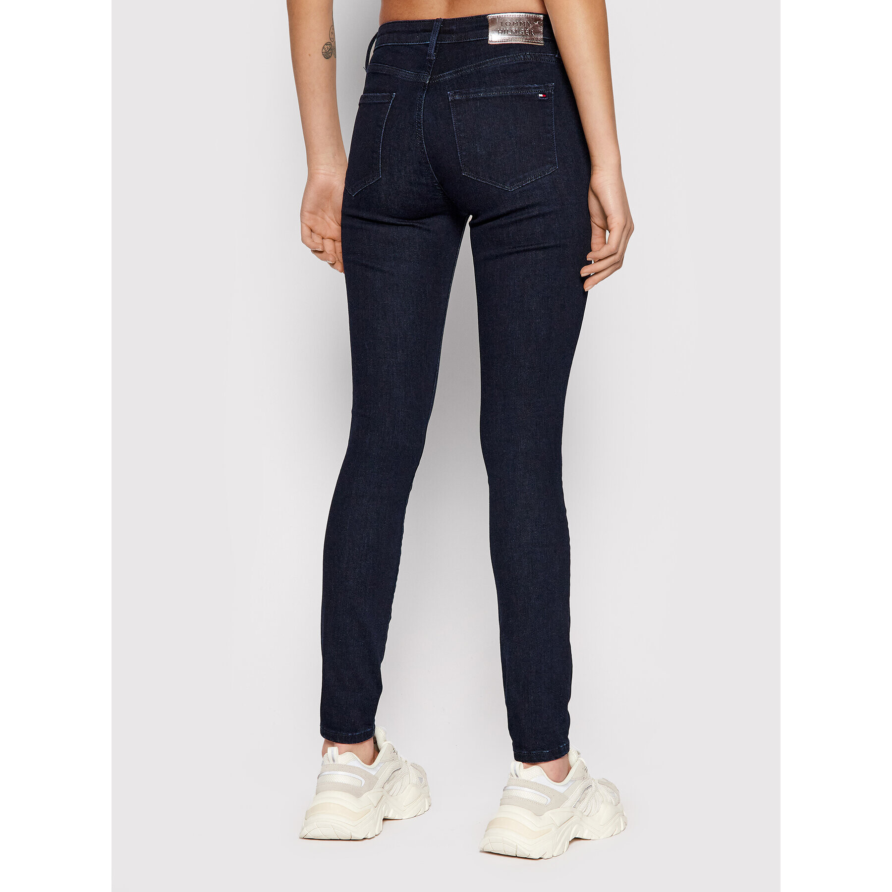 Tommy Hilfiger Jeansy Como WW0WW32933 Tmavomodrá Skinny Fit - Pepit.cz