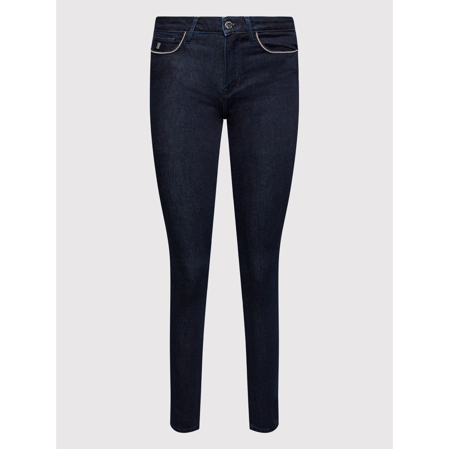 Tommy Hilfiger Jeansy Como WW0WW32933 Tmavomodrá Skinny Fit - Pepit.cz