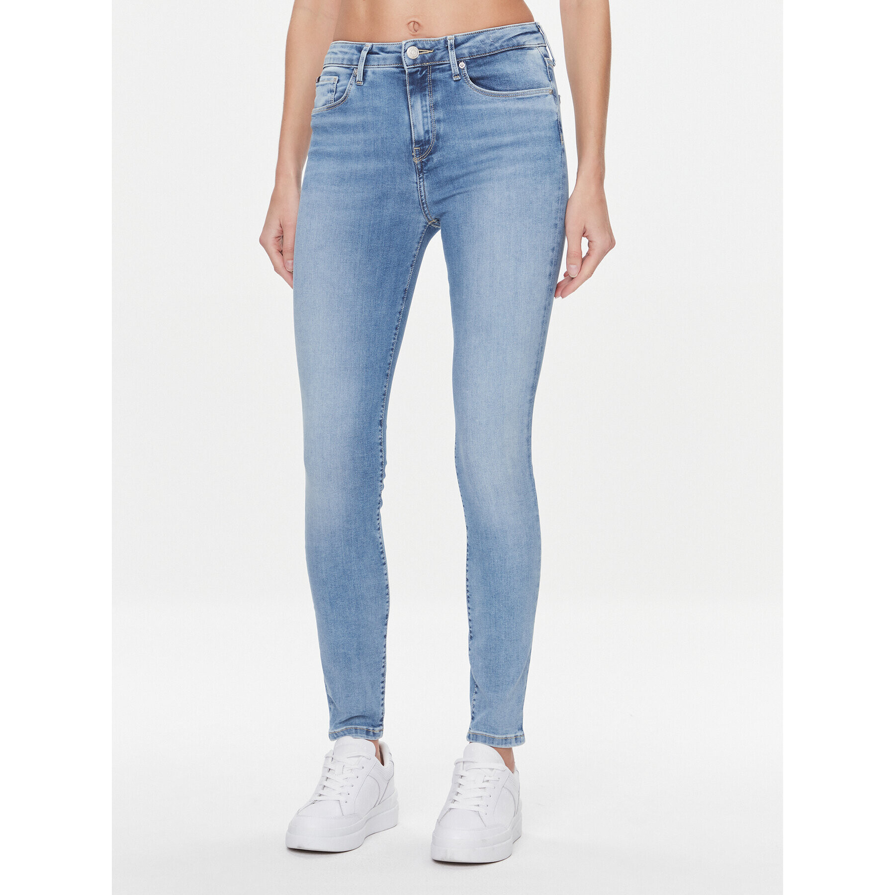 Tommy Hilfiger Jeansy Como WW0WW38915 Modrá Skinny Fit - Pepit.cz