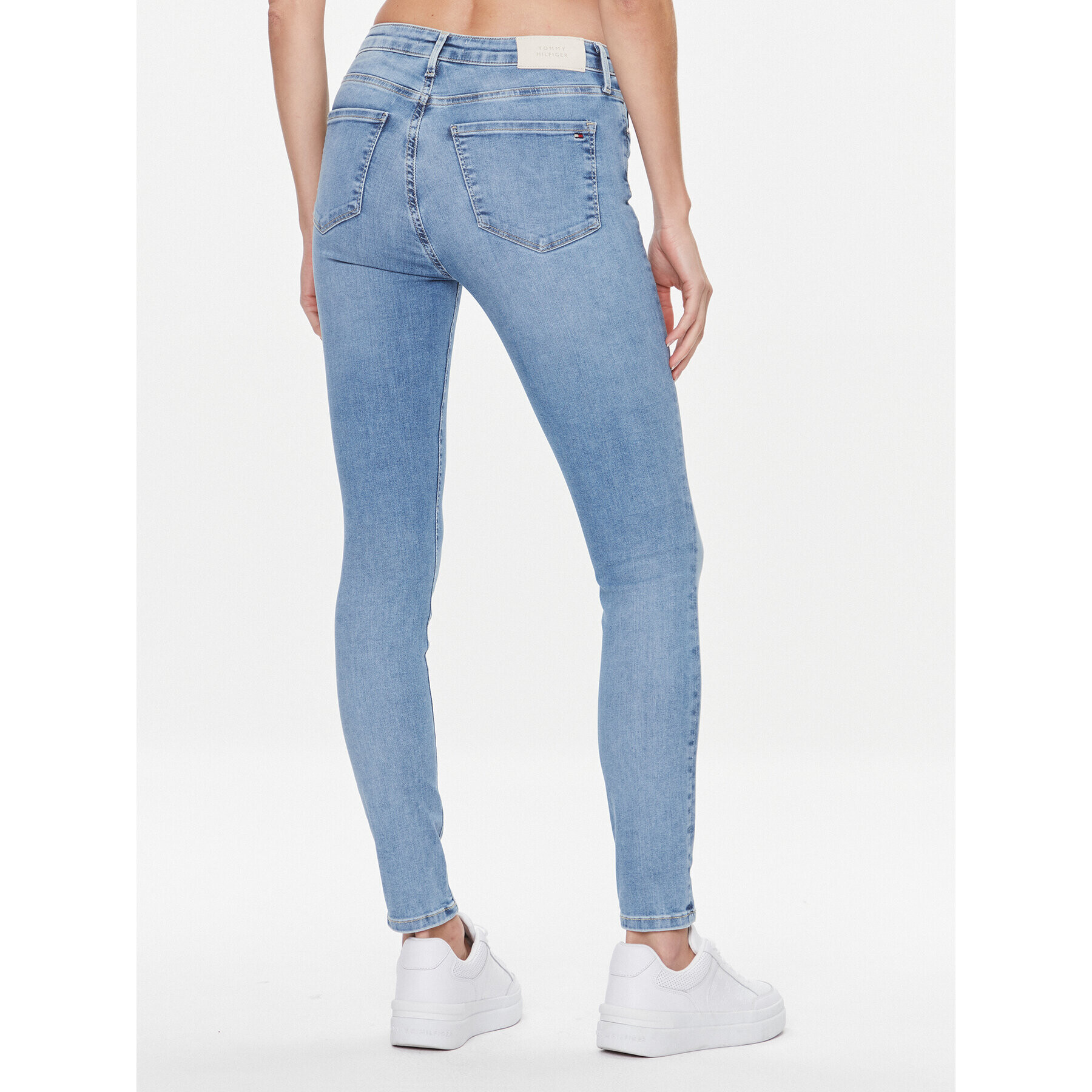 Tommy Hilfiger Jeansy Como WW0WW38915 Modrá Skinny Fit - Pepit.cz