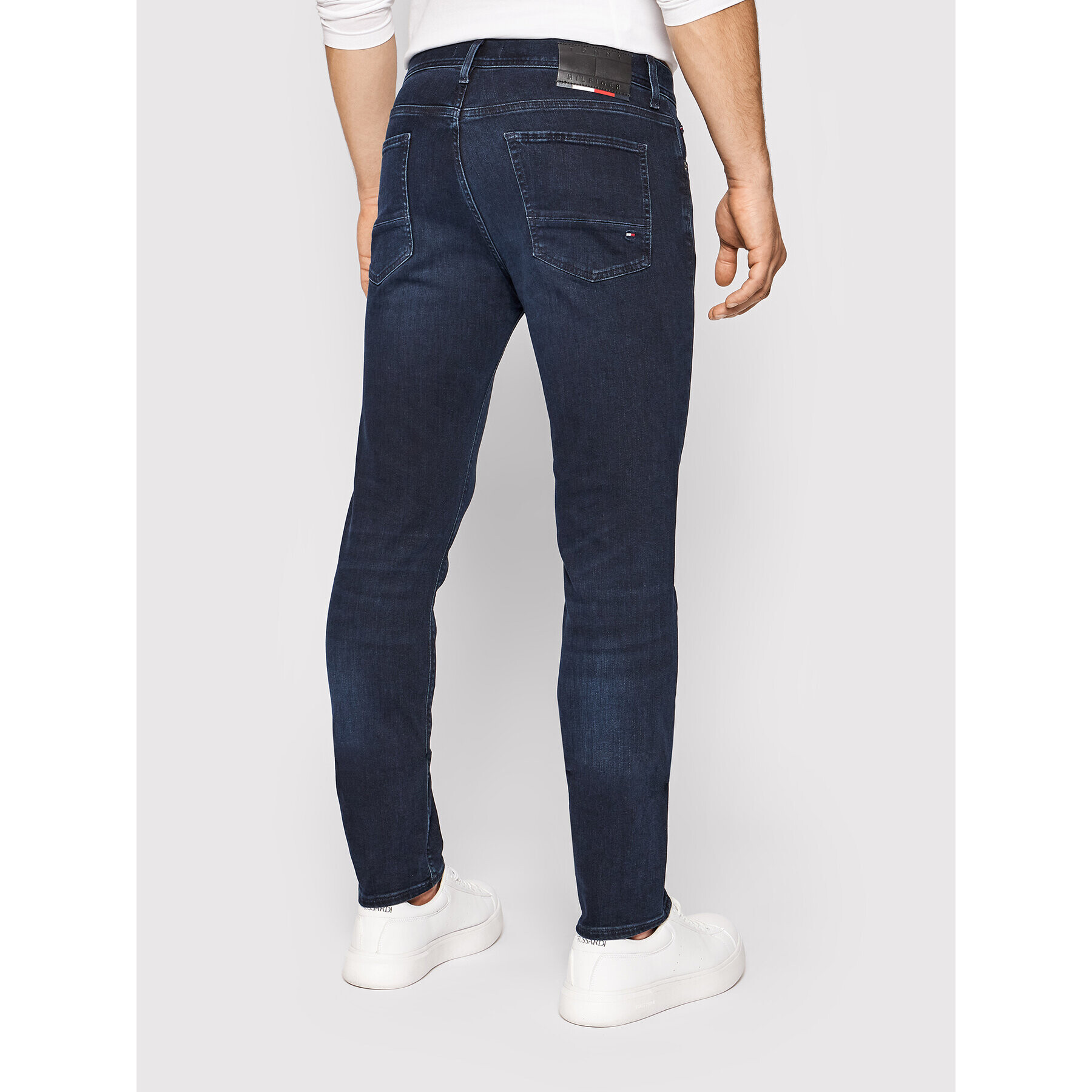 Tommy Hilfiger Jeansy Core Bleecker MW0MW15593 Tmavomodrá Slim Fit - Pepit.cz