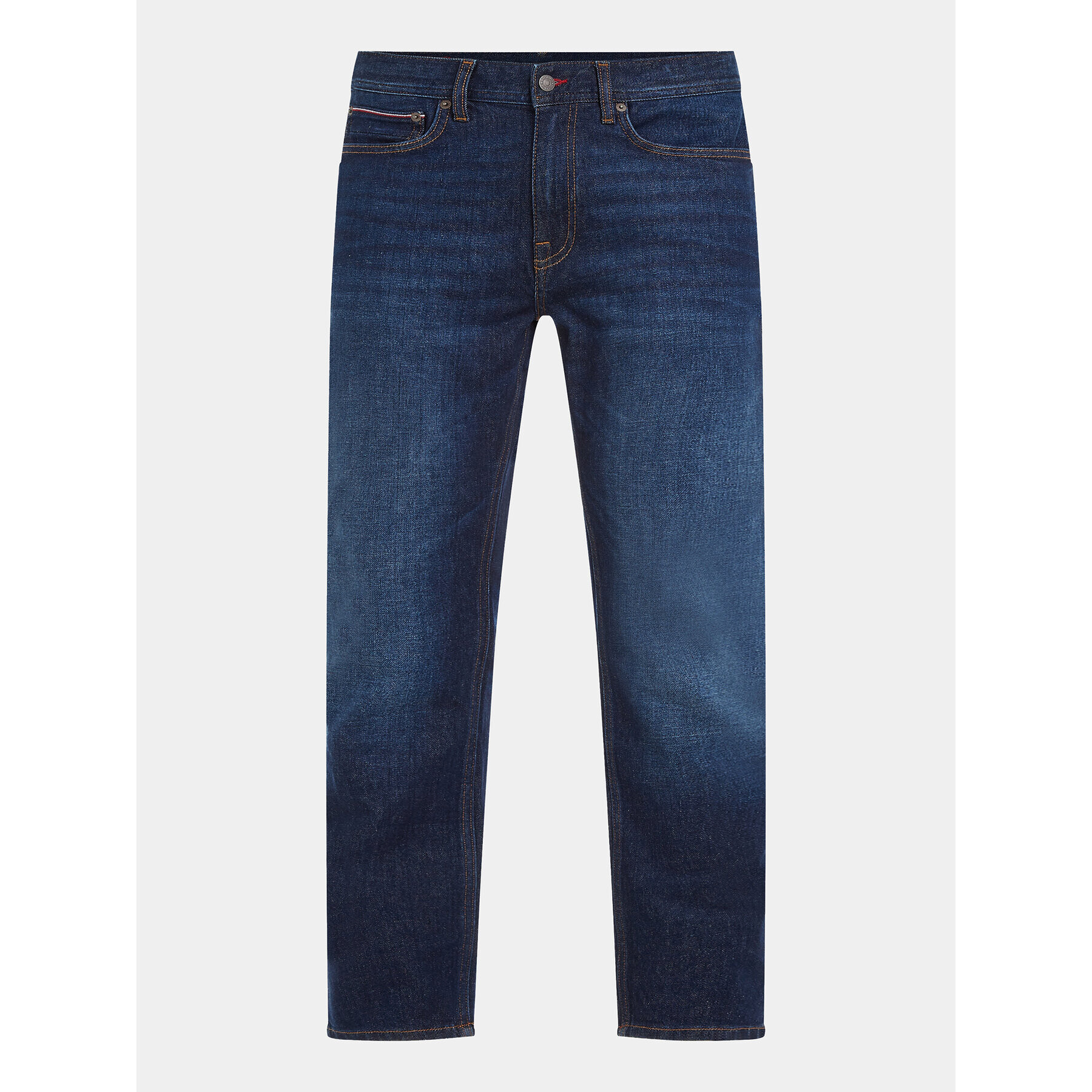 Tommy Hilfiger Jeansy Denton MW0MW32258 Tmavomodrá Straight Fit - Pepit.cz