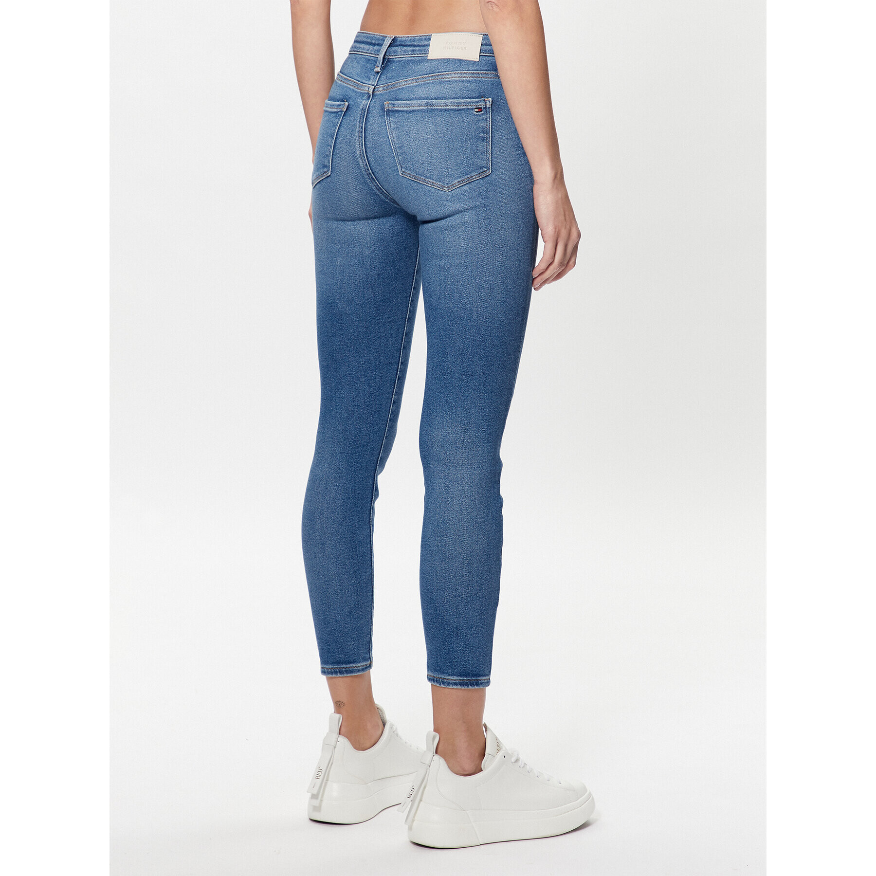 Tommy Hilfiger Jeansy Flex Como WW0WW38519 Modrá Skinny Fit - Pepit.cz