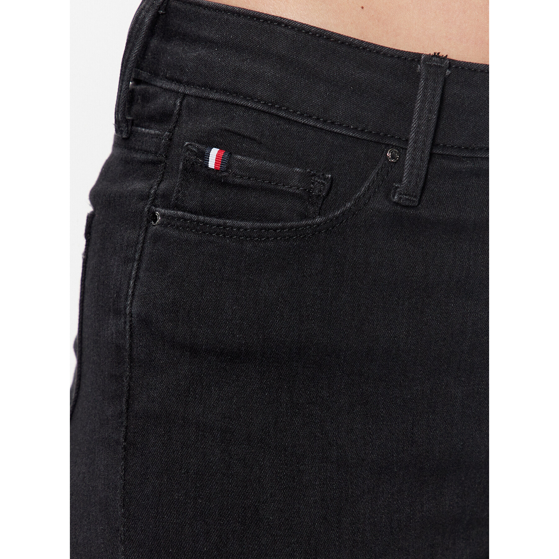 Tommy Hilfiger Jeansy Flex Harlem WW0WW34298 Černá Ultra Skinny Fit - Pepit.cz