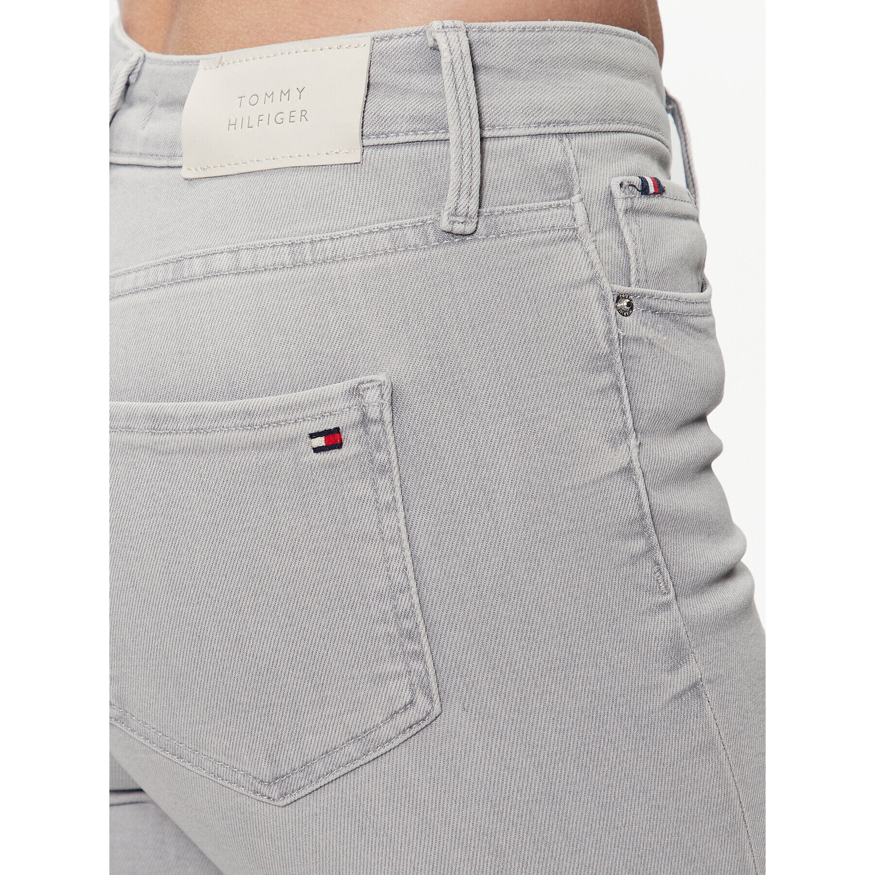 Tommy Hilfiger Jeansy Flex Harlem WW0WW38150 Šedá Skinny Fit - Pepit.cz