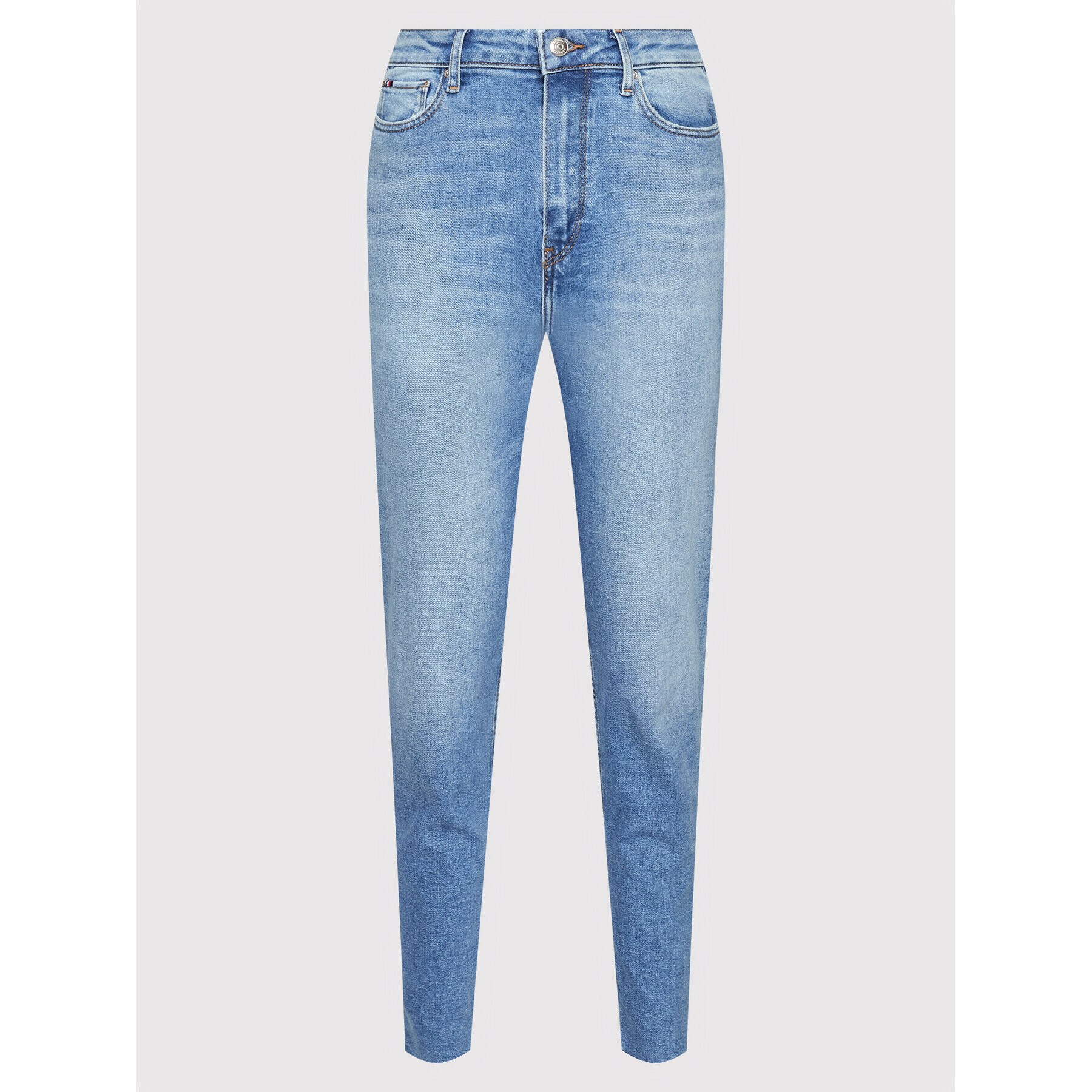 Tommy Hilfiger Jeansy Gramercy WW0WW35525 Modrá Mom Fit - Pepit.cz