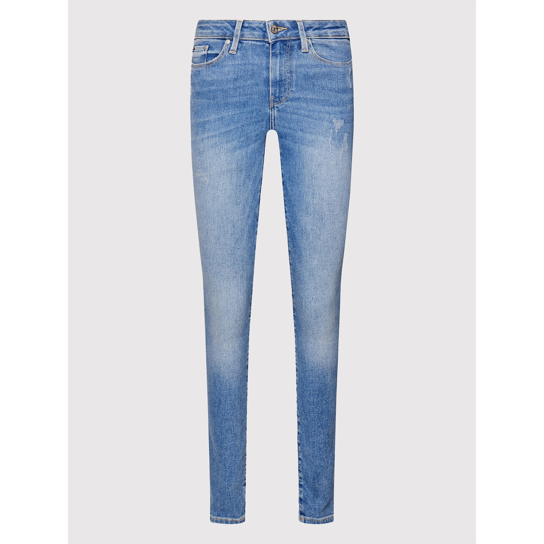 Tommy Hilfiger Jeansy Harlem WW0WW34571 Modrá Ultra Skinny Fit - Pepit.cz