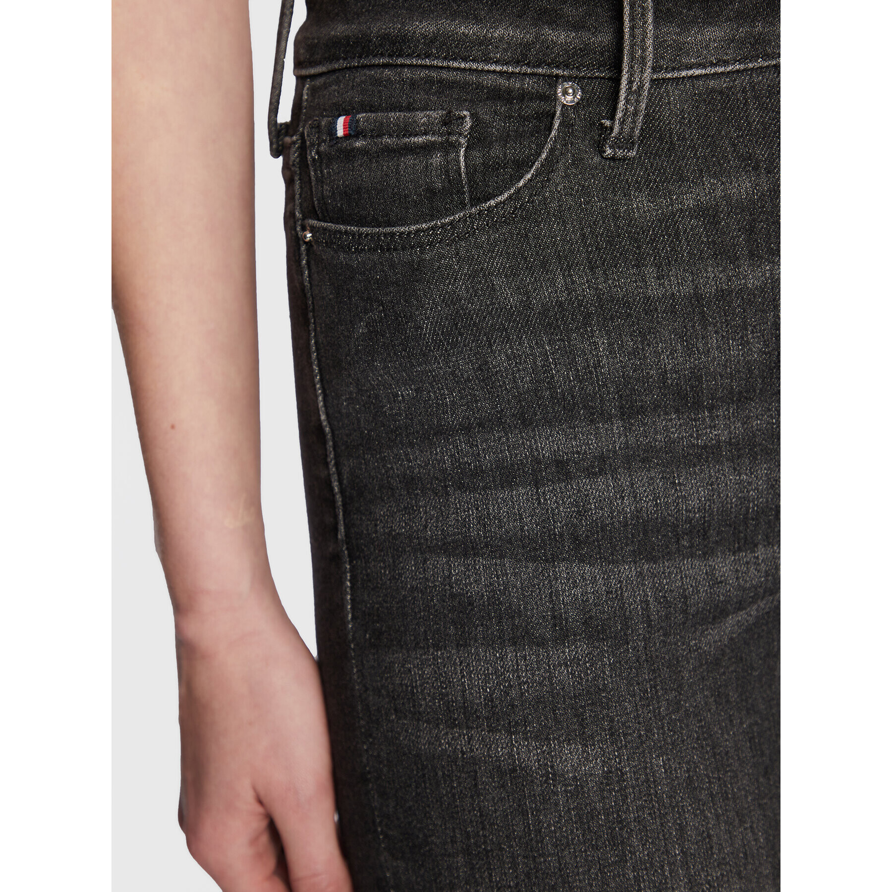 Tommy Hilfiger Jeansy Harlem WW0WW36348 Černá Extra Skinny Fit - Pepit.cz