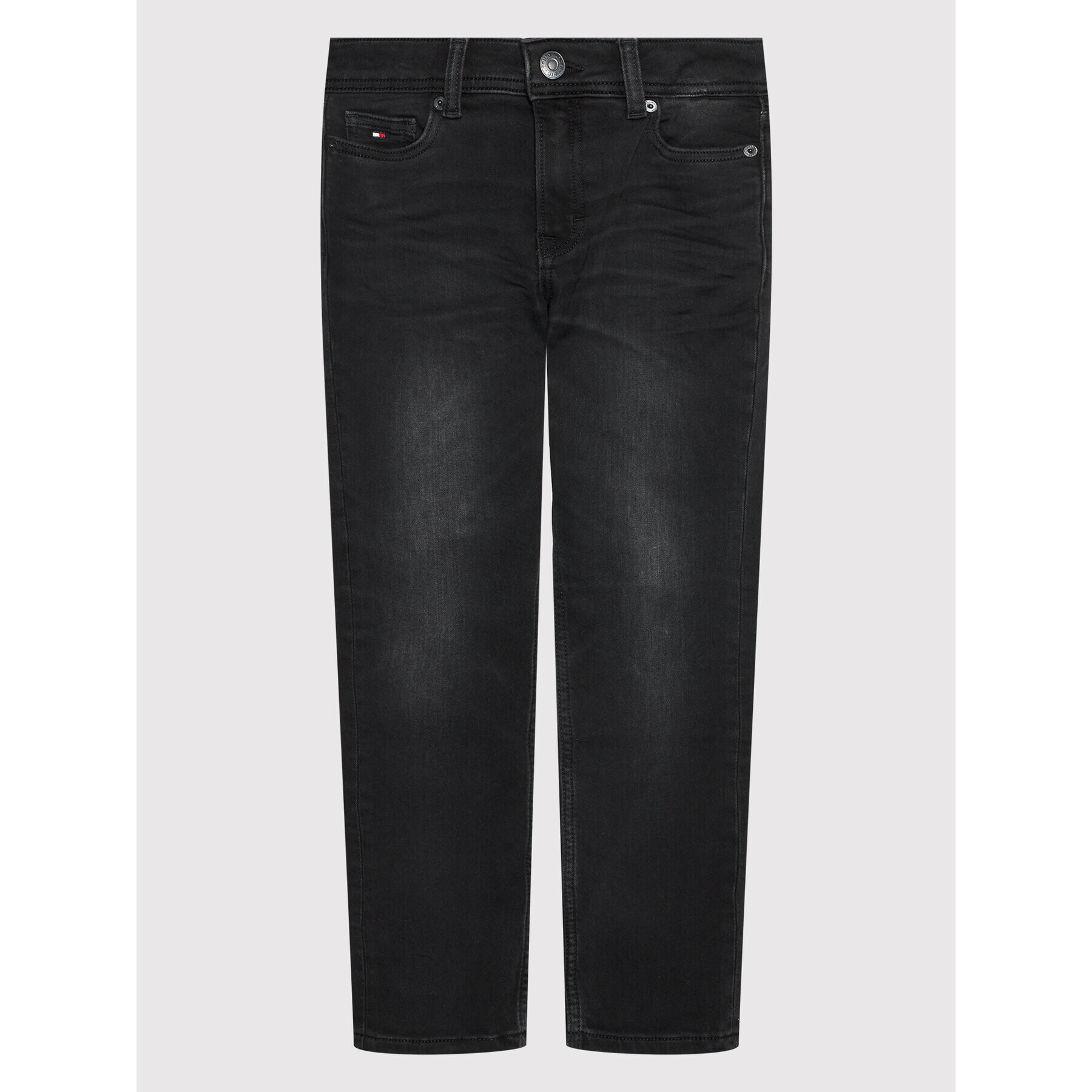 Tommy Hilfiger Jeansy Harper KG0KG06216 D Černá Straight Fit - Pepit.cz