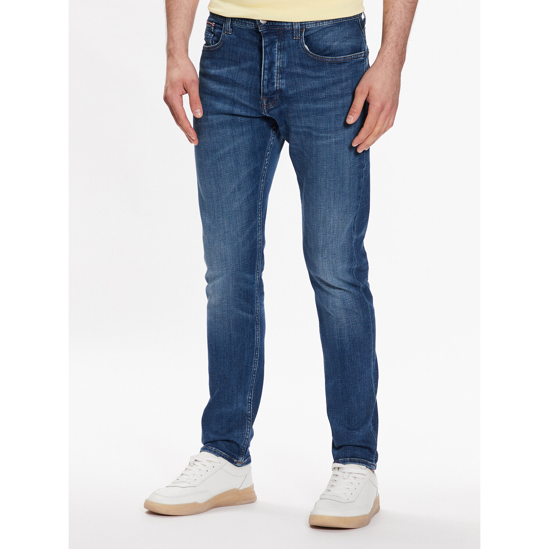 Tommy Hilfiger Jeansy Houston MW0MW31103 Modrá Slim Fit - Pepit.cz