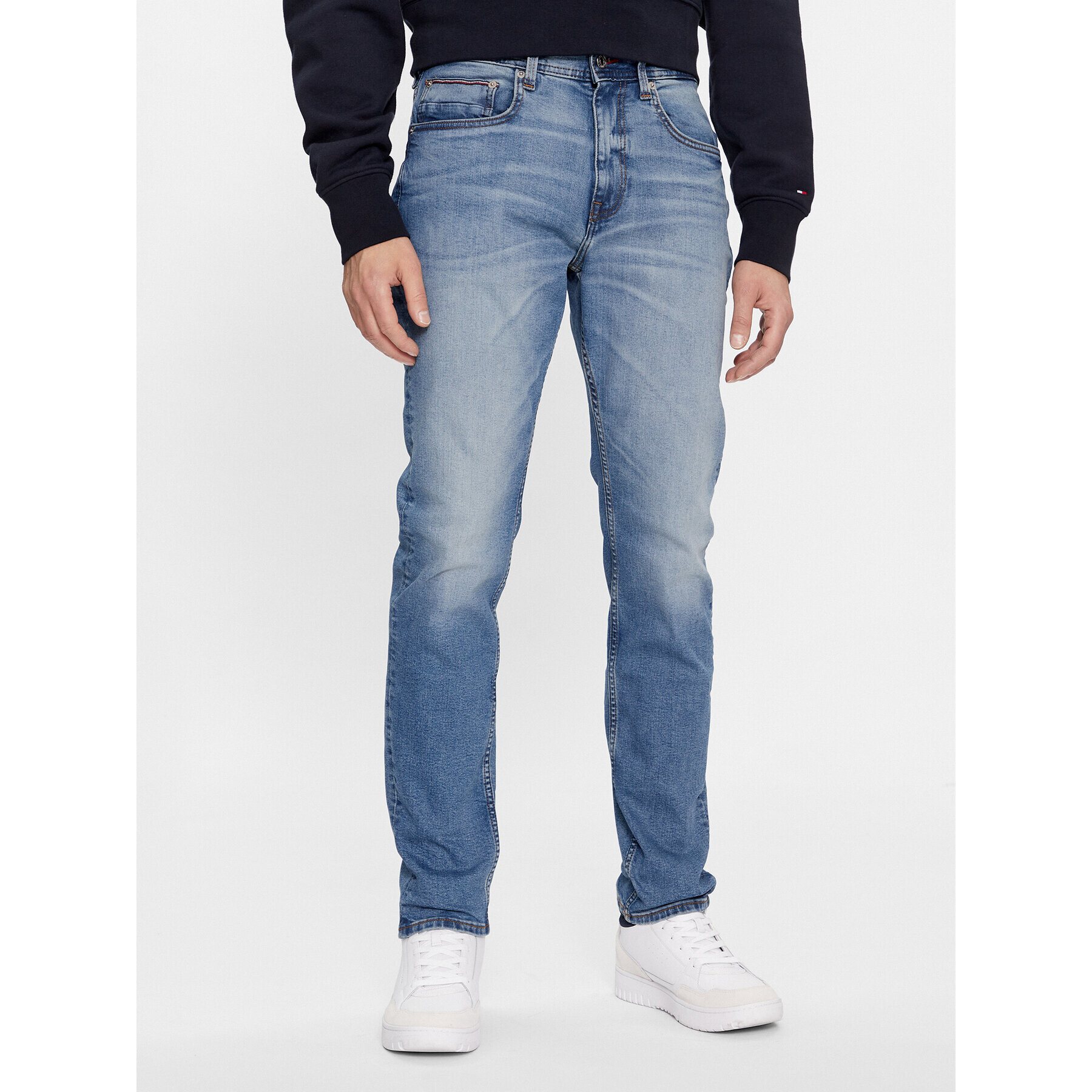 Tommy Hilfiger Jeansy Houston MW0MW34268 Modrá Slim Fit - Pepit.cz