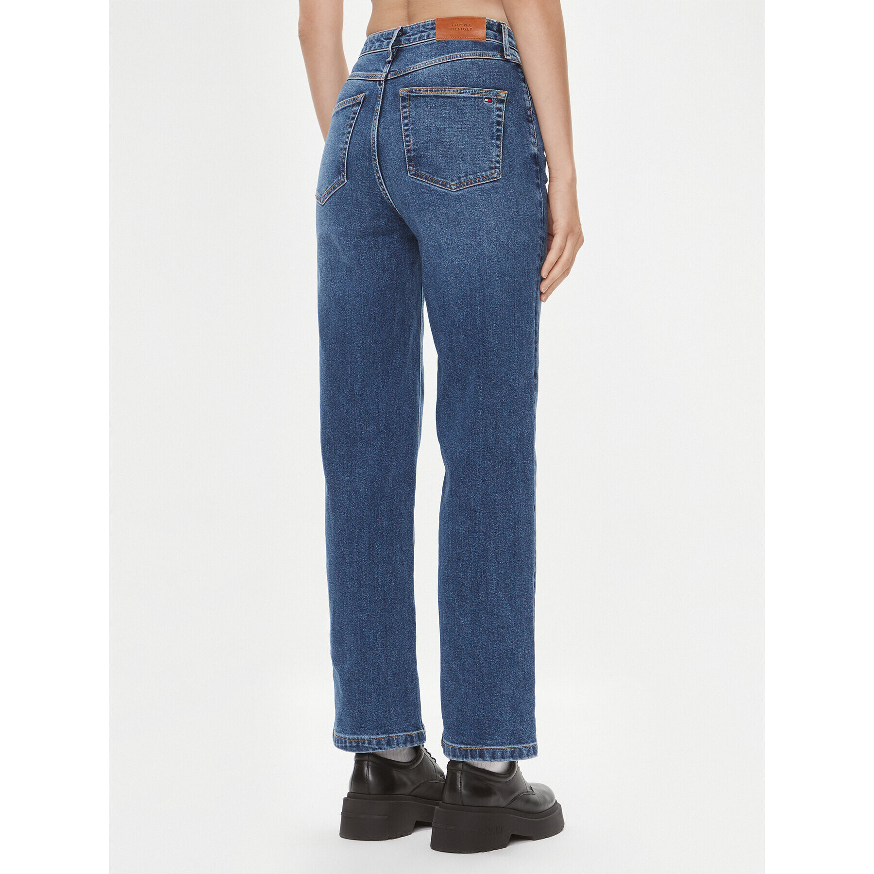 Tommy Hilfiger Jeansy Jane WW0WW39618 Modrá Relaxed Fit - Pepit.cz