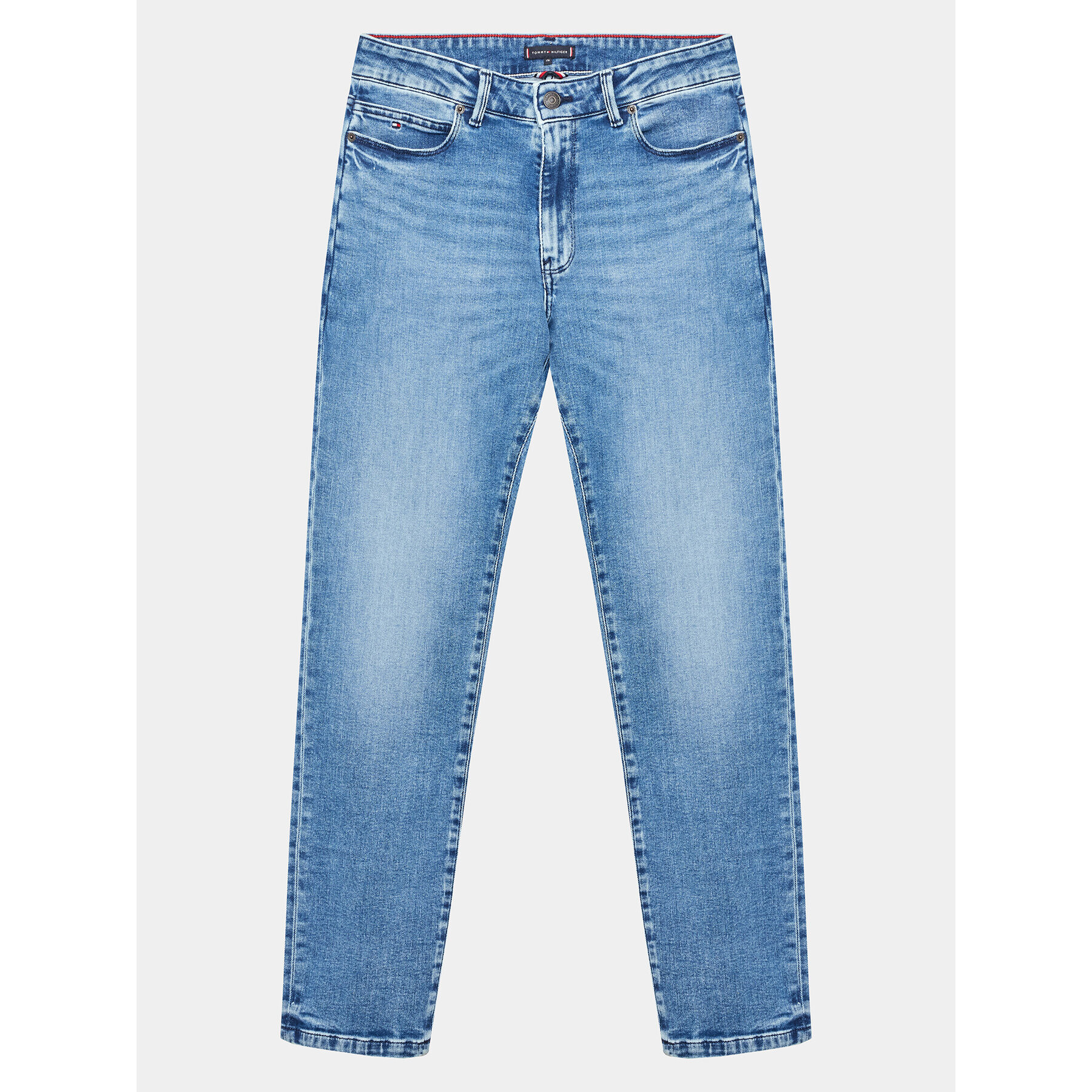 Tommy Hilfiger Jeansy KB0KB08084 D Modrá Straight Fit - Pepit.cz