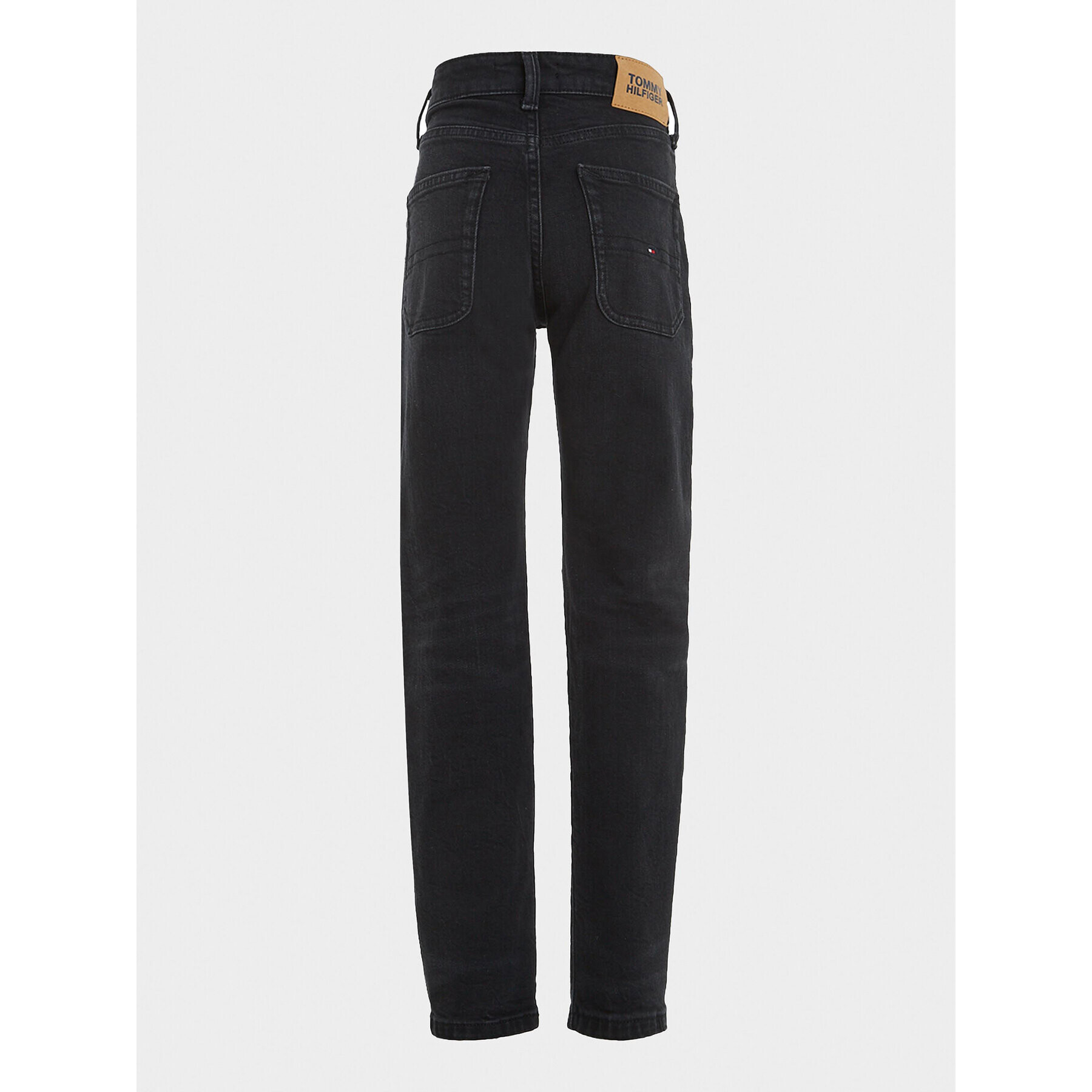 Tommy Hilfiger Jeansy KB0KB08274 D Černá Straight Fit - Pepit.cz