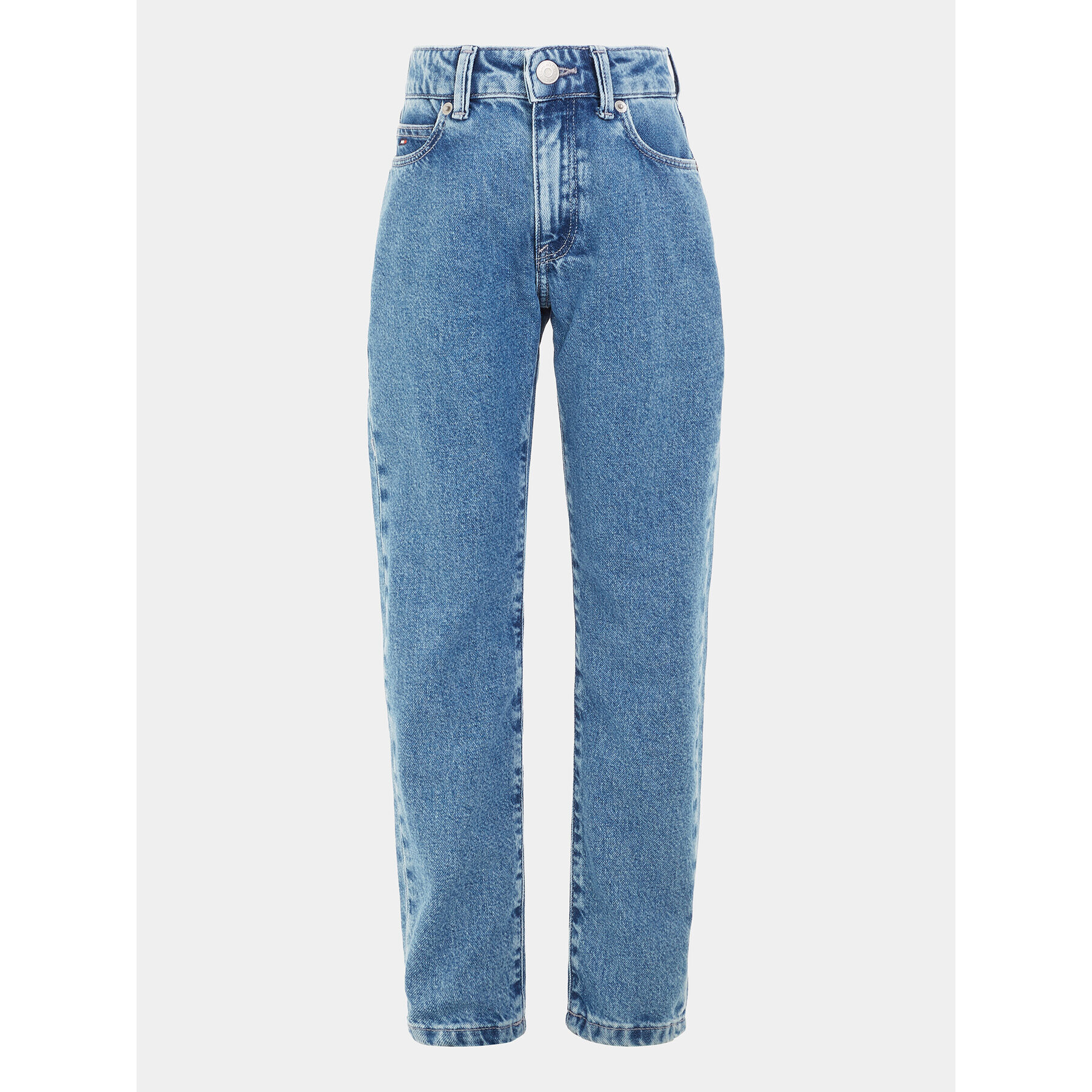 Tommy Hilfiger Jeansy KB0KB08464 Modrá Straight Fit - Pepit.cz