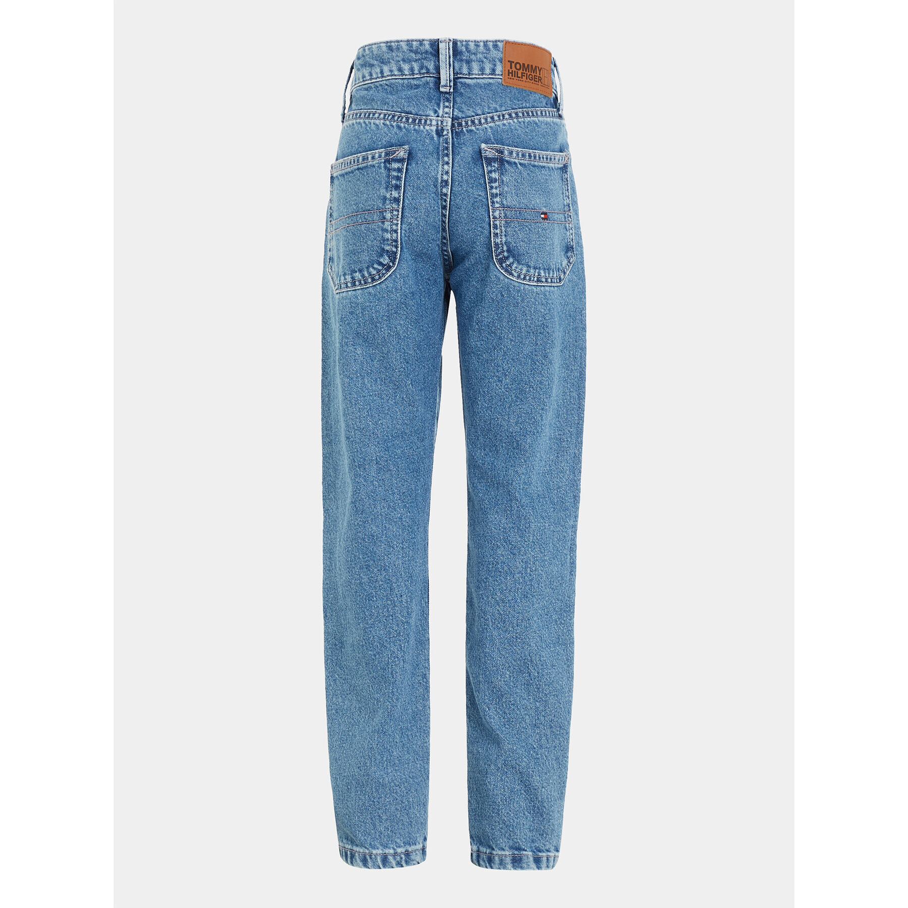 Tommy Hilfiger Jeansy KB0KB08464 Modrá Straight Fit - Pepit.cz