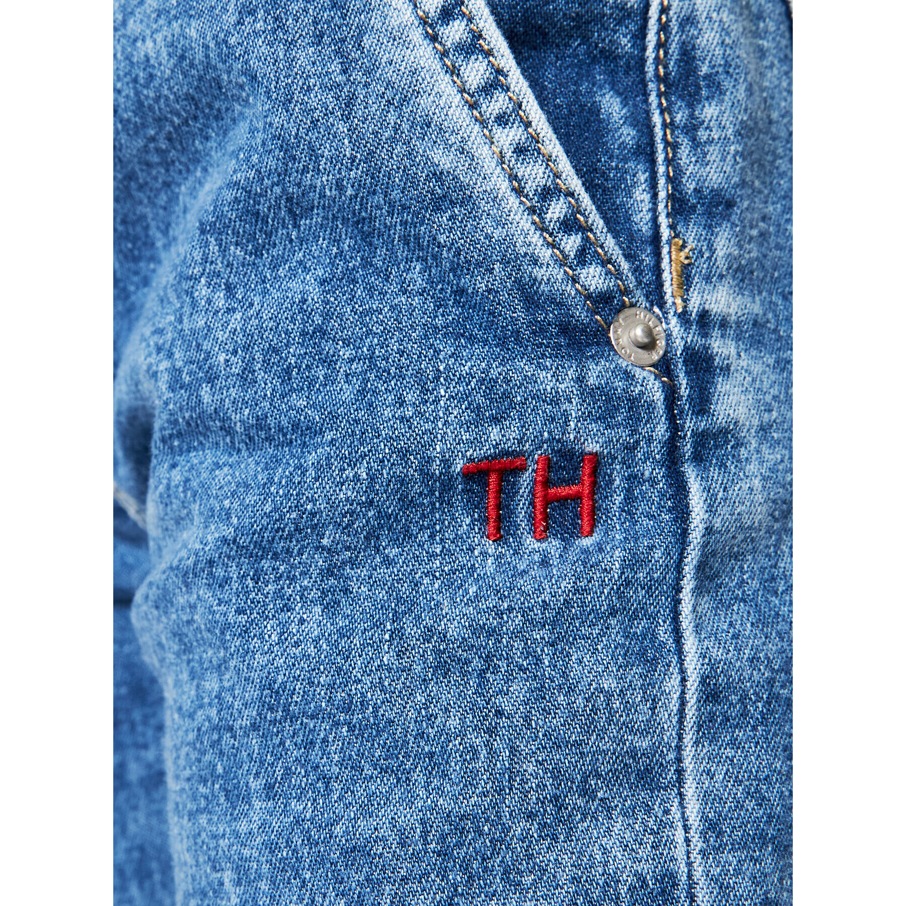 Tommy Hilfiger Jeansy KG0KG05799 D Tmavomodrá Tapered Fit - Pepit.cz