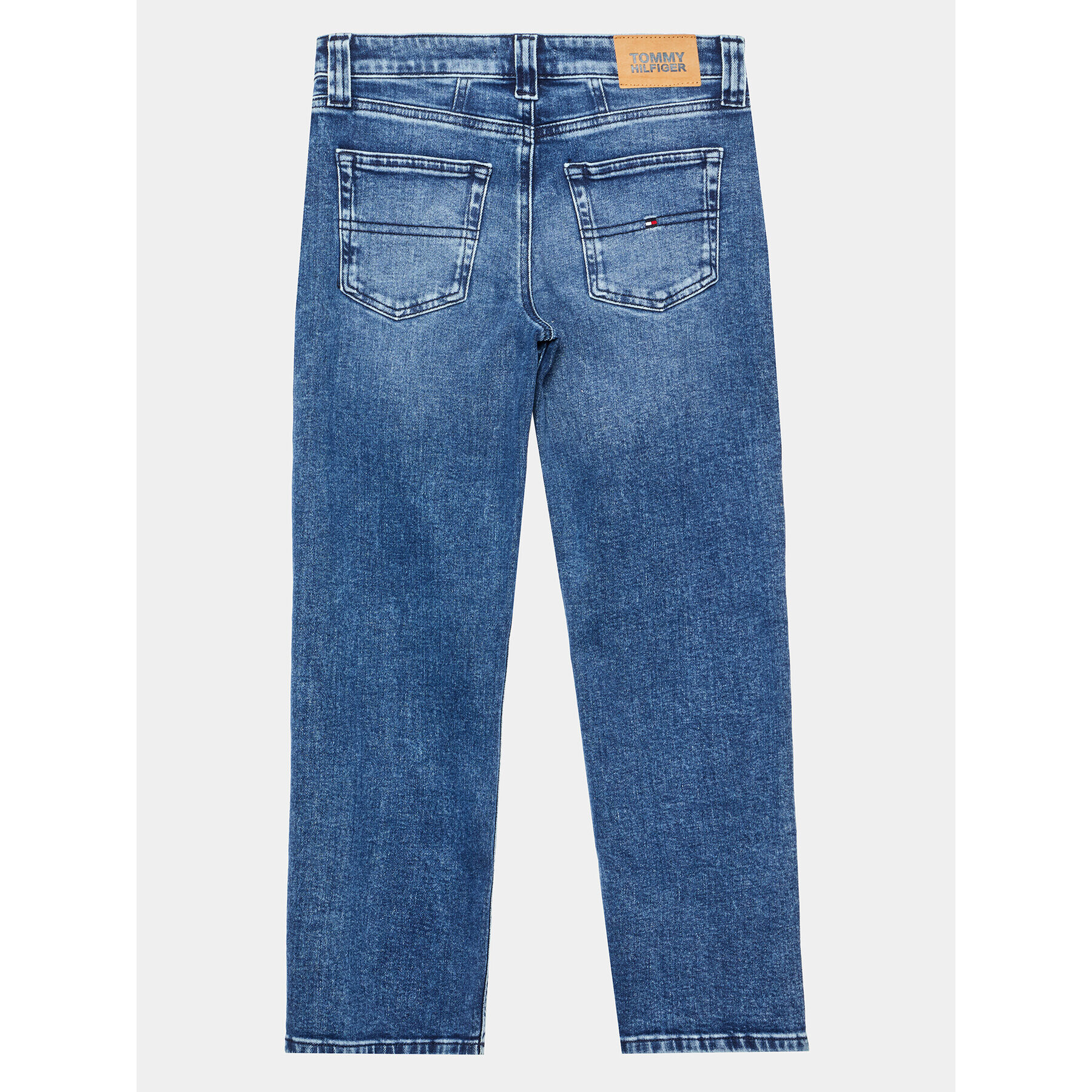 Tommy Hilfiger Jeansy KG0KG07162 D Modrá Straight Fit - Pepit.cz