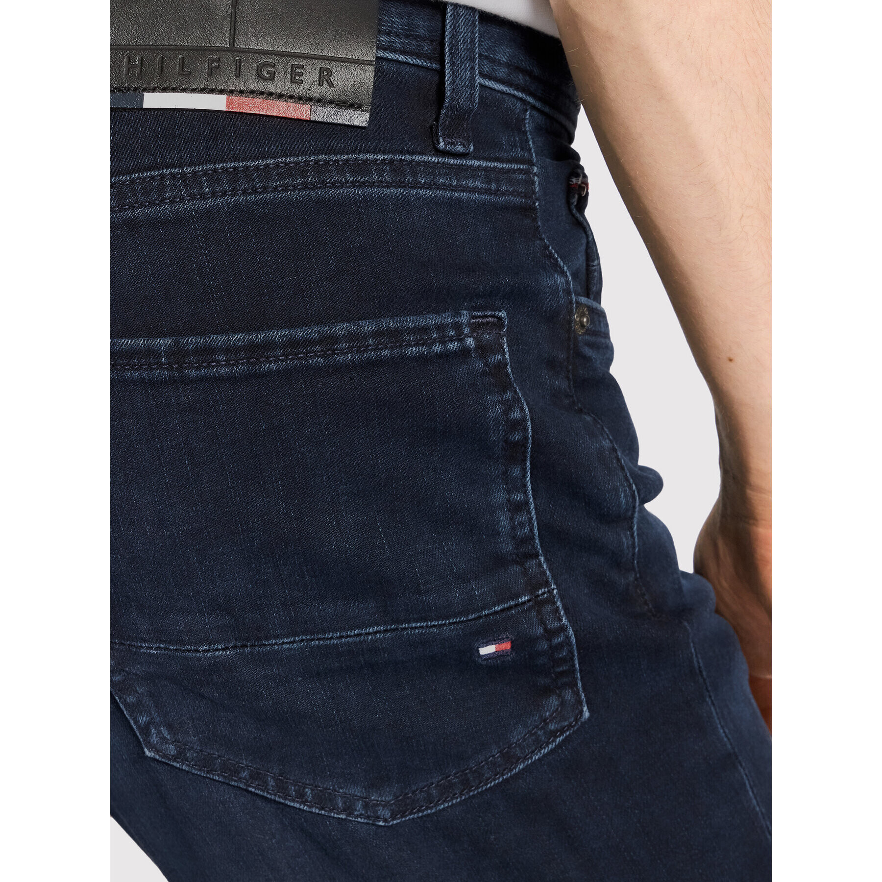 Tommy Hilfiger Jeansy Layton MW0MW19922 Tmavomodrá Extra Slim Fit - Pepit.cz