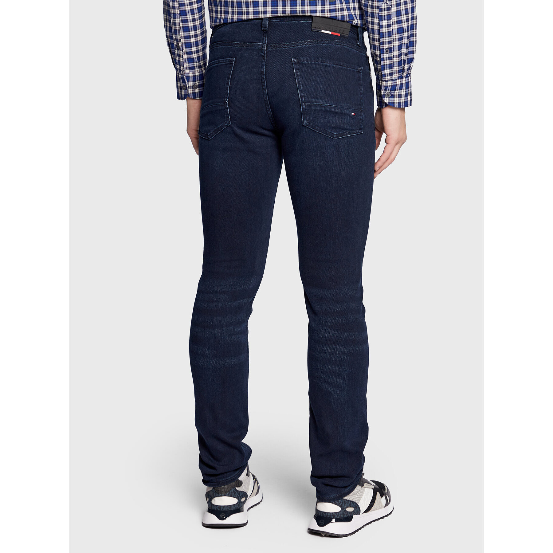 Tommy Hilfiger Jeansy MW0MW29620 Tmavomodrá Slim Fit - Pepit.cz