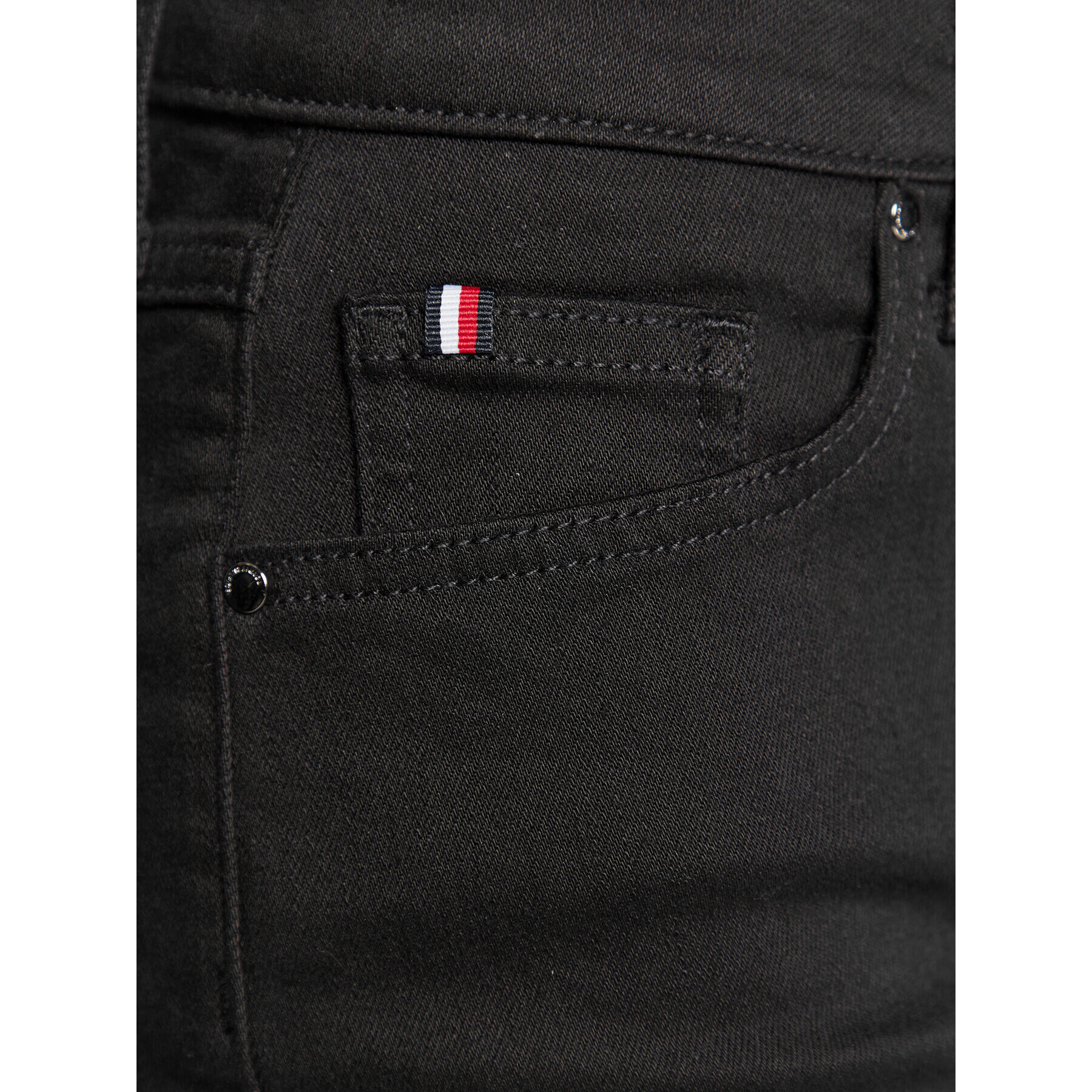 Tommy Hilfiger Jeansy New Classic WW0WW36234 Černá Straight Fit - Pepit.cz