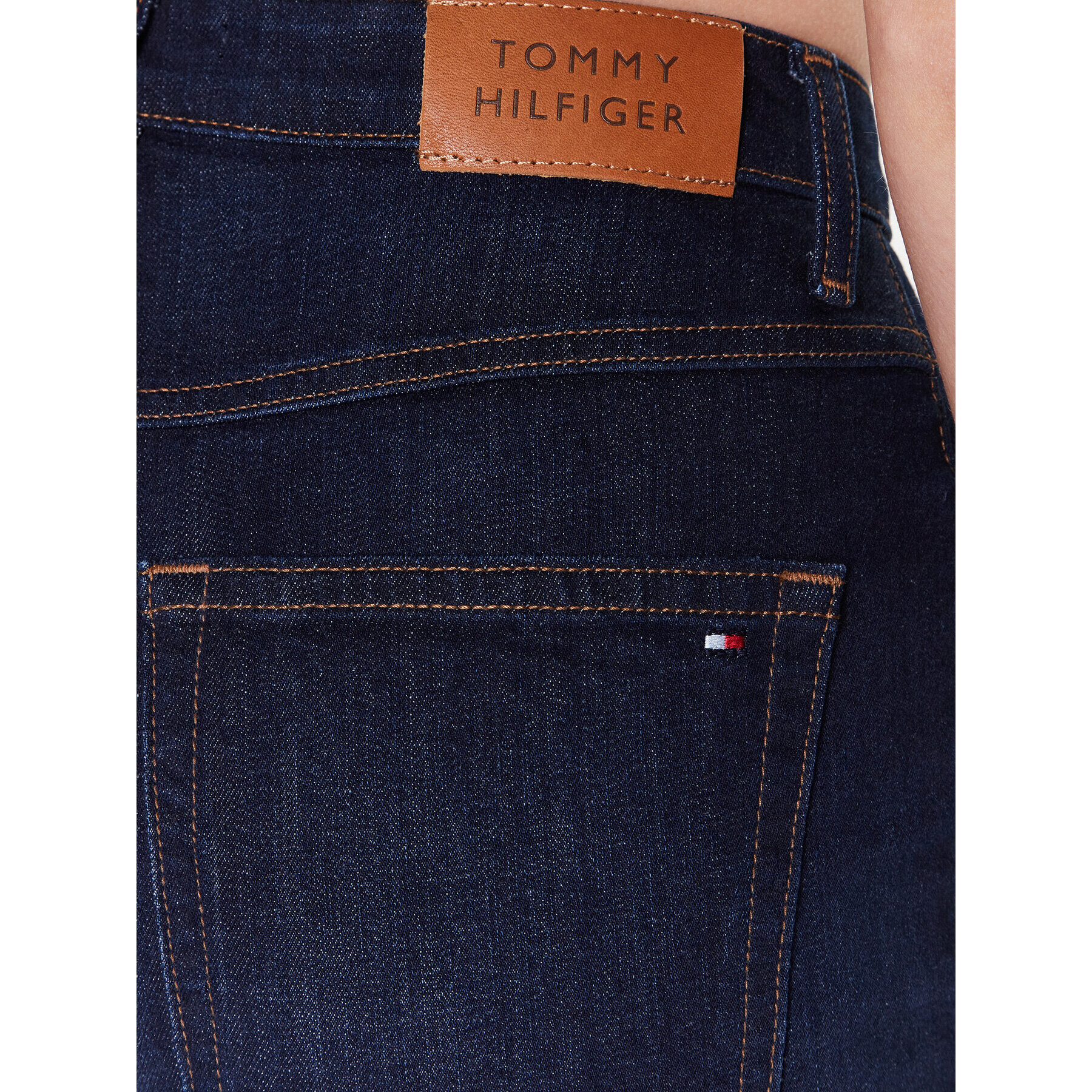 Tommy Hilfiger Jeansy New Classic WW0WW37146 Tmavomodrá Straight Fit - Pepit.cz