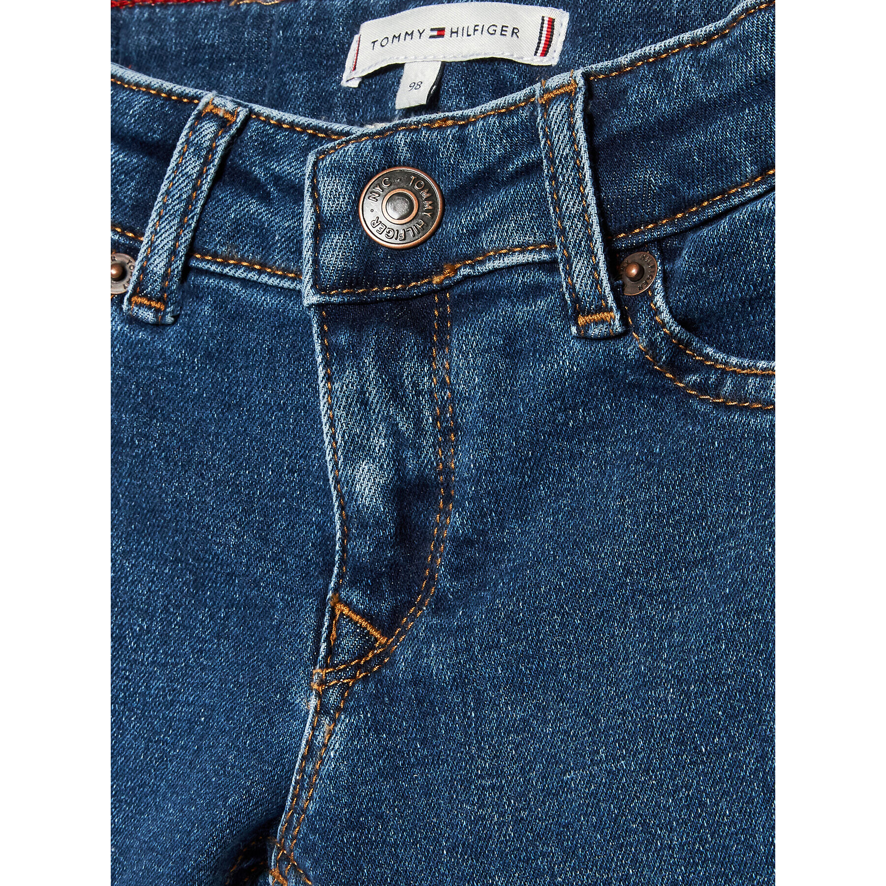 Tommy Hilfiger Jeansy Nora KG0KG06999 D Tmavomodrá Skinny Fit - Pepit.cz