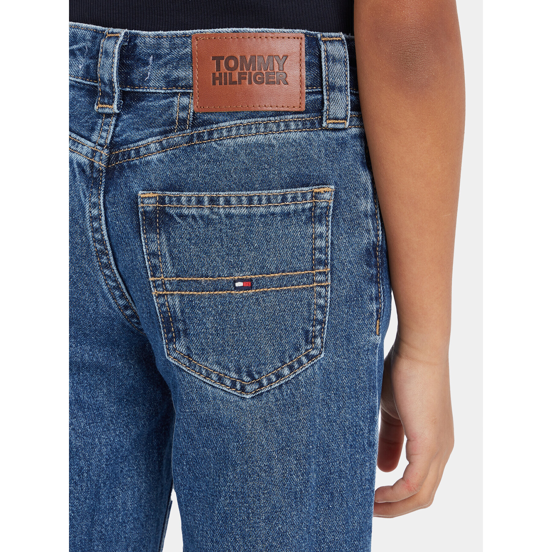 Tommy Hilfiger Jeansy Released KG0KG07525 Modrá Relaxed Fit - Pepit.cz