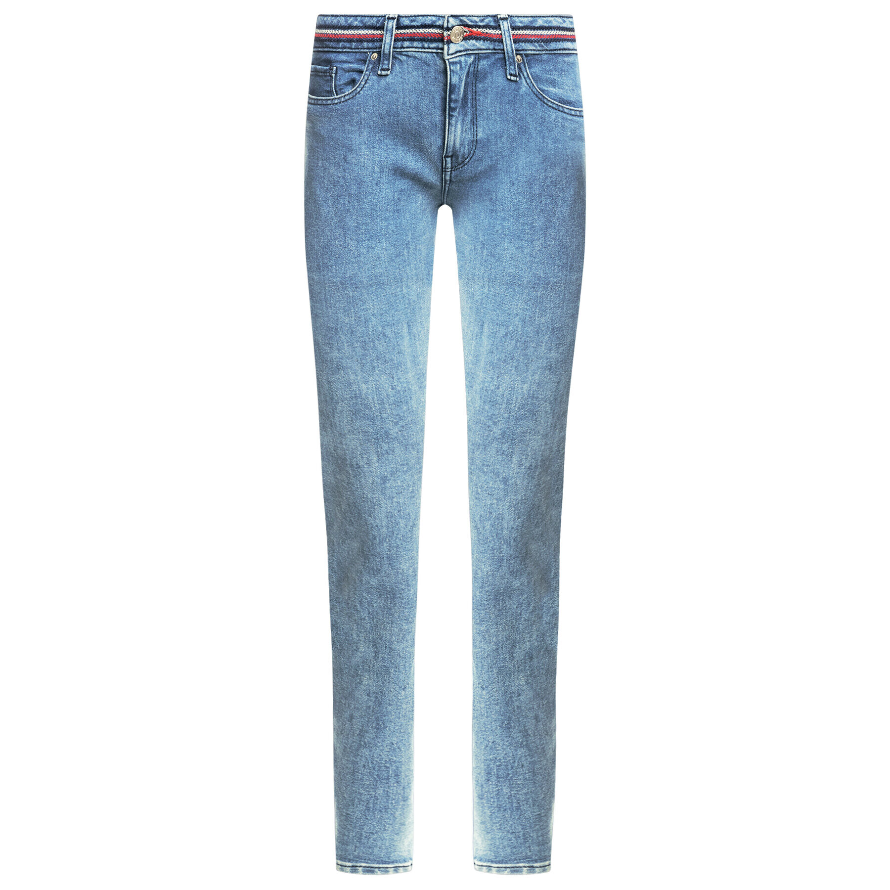 Tommy Hilfiger Jeansy Rome WW0WW26491 Modrá Straight Fit - Pepit.cz